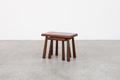 Set of Two Pierre Chapo Inspired Nesting Tables