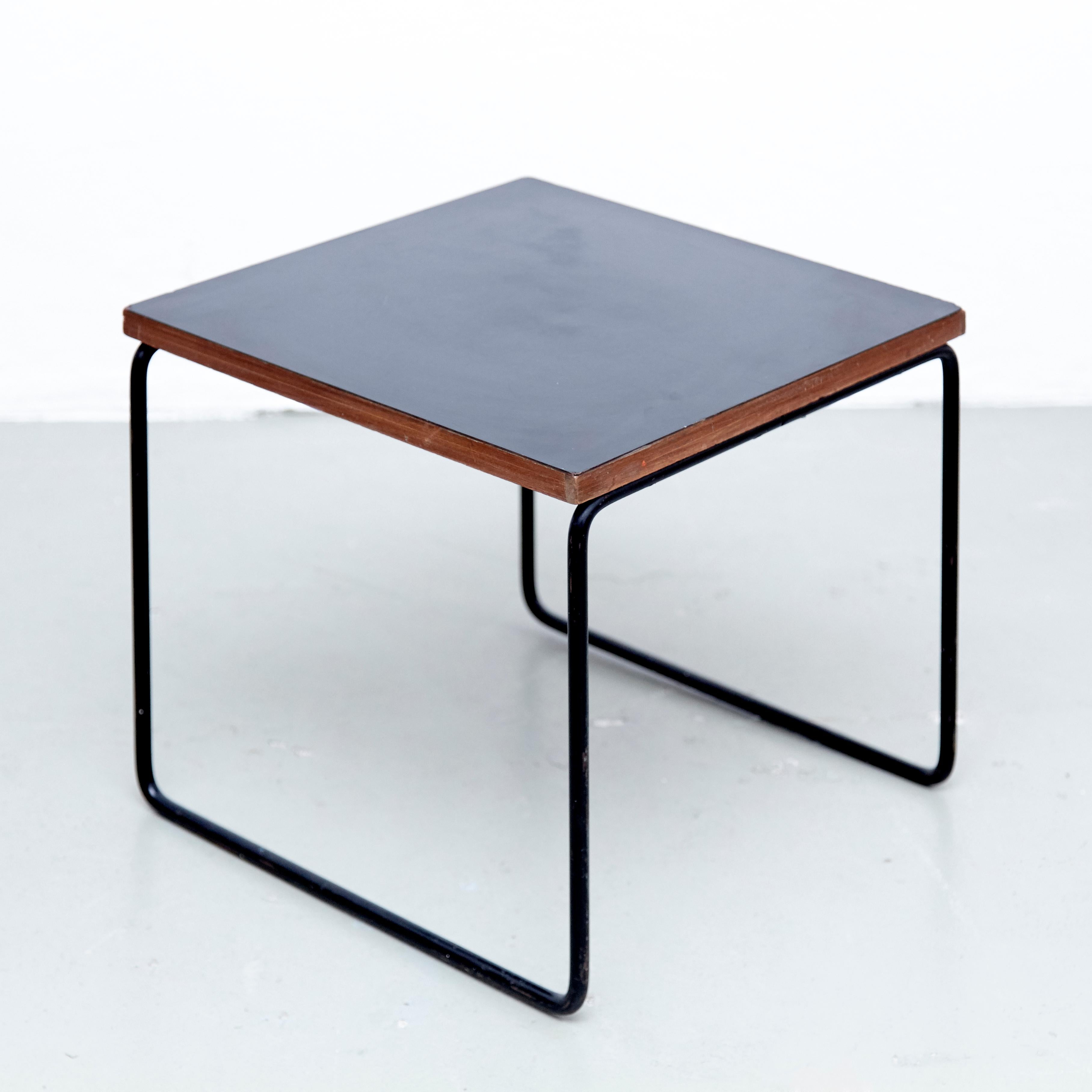 Set of Two Pierre Guariche Side Table for Steiner, circa 1950 5