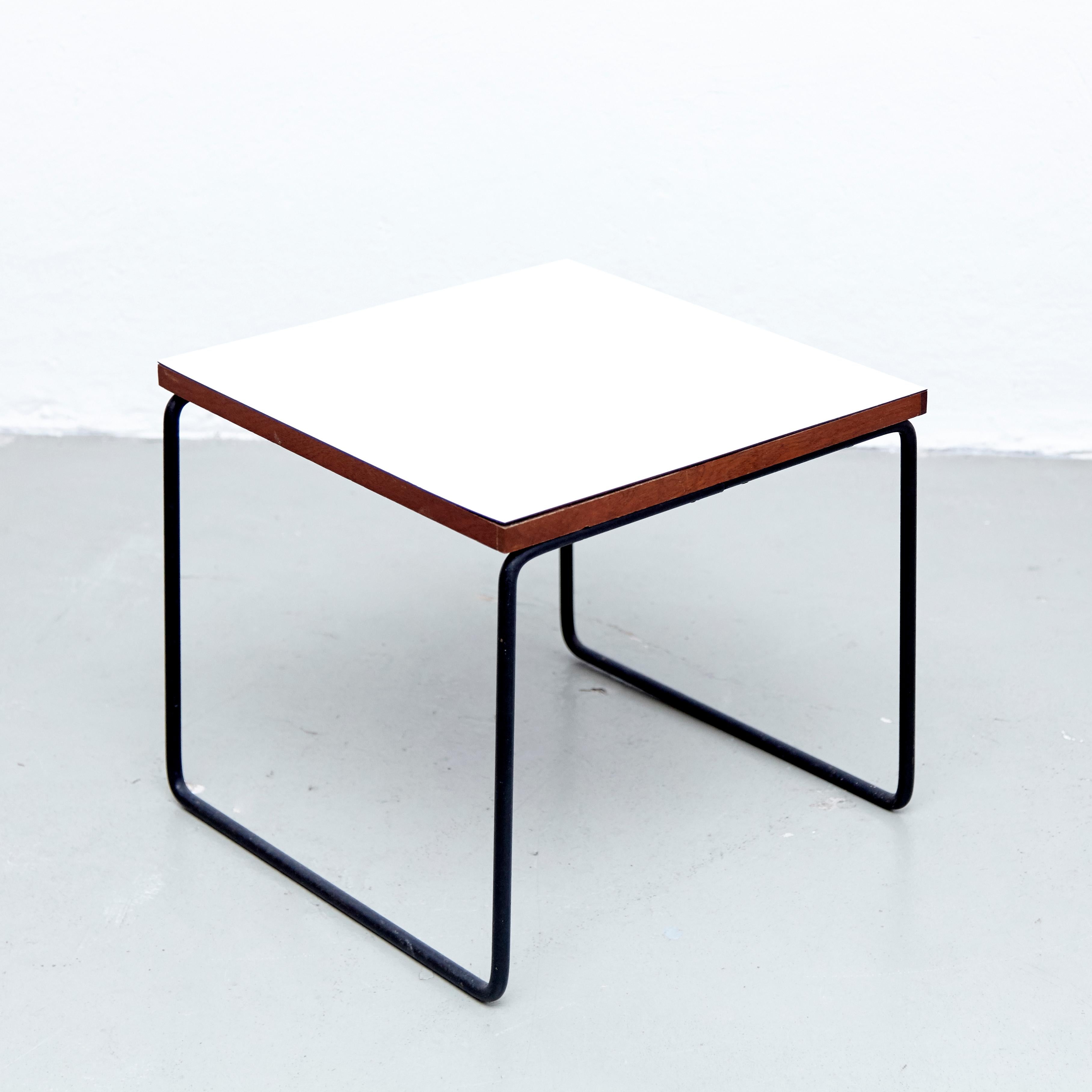 Set of Two Pierre Guariche Side Table for Steiner, circa 1950 2