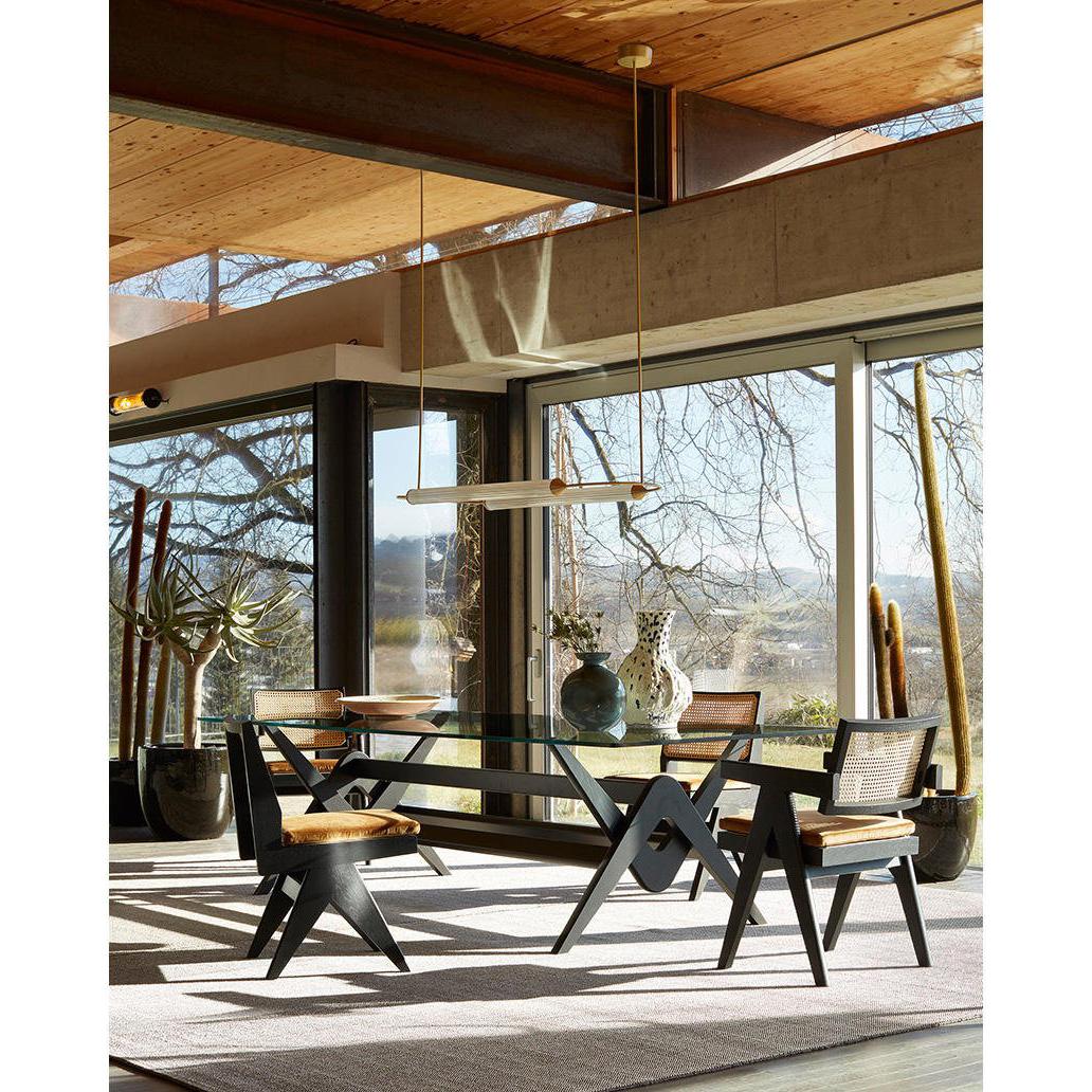Set di due sedie da ufficio Pierre Jeanneret 051 Capitol Complex di Cassina in vendita 1