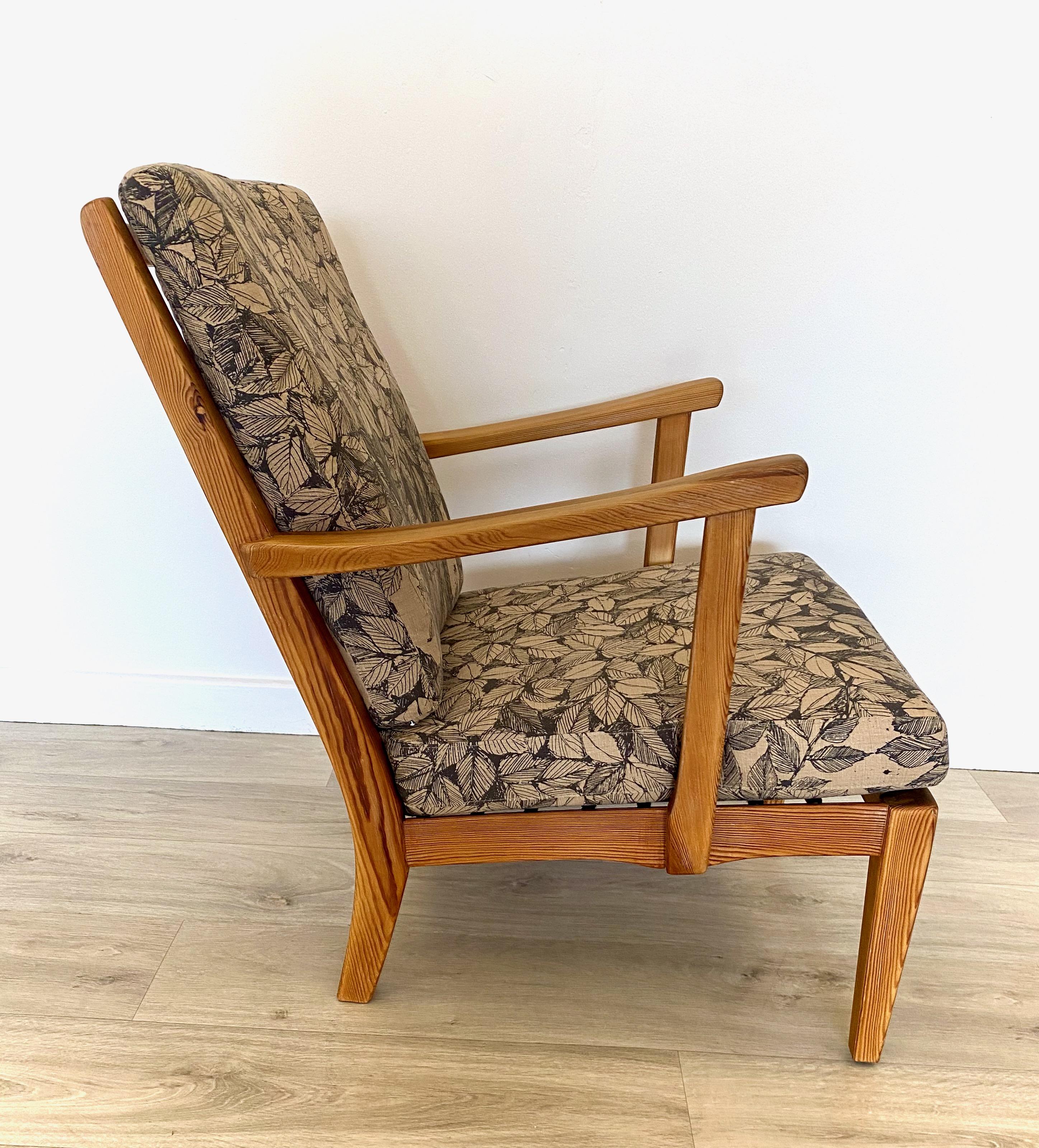 Fait main Ensemble de deux chaises longues en pin 