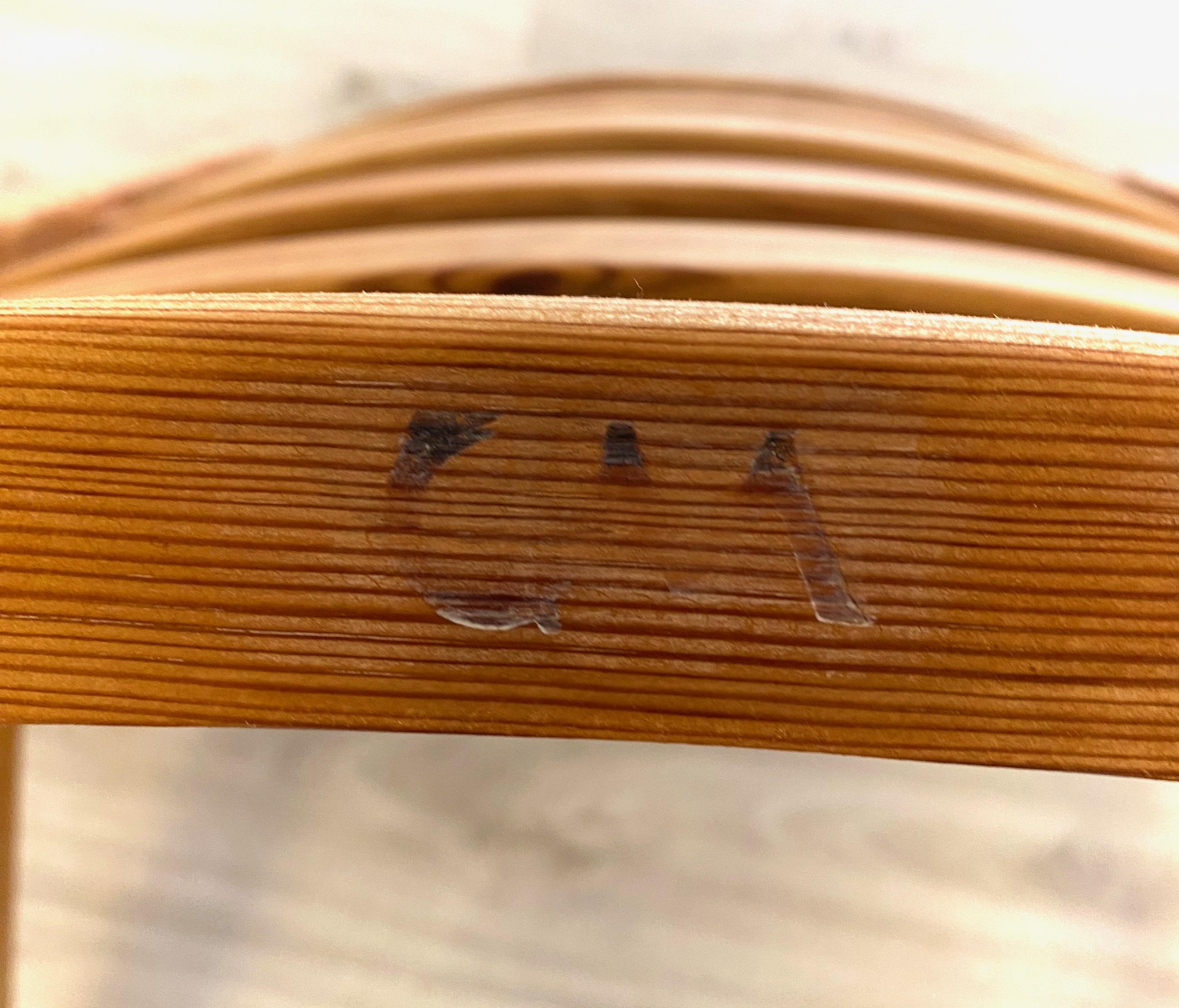 Ensemble de deux chaises longues en pin 