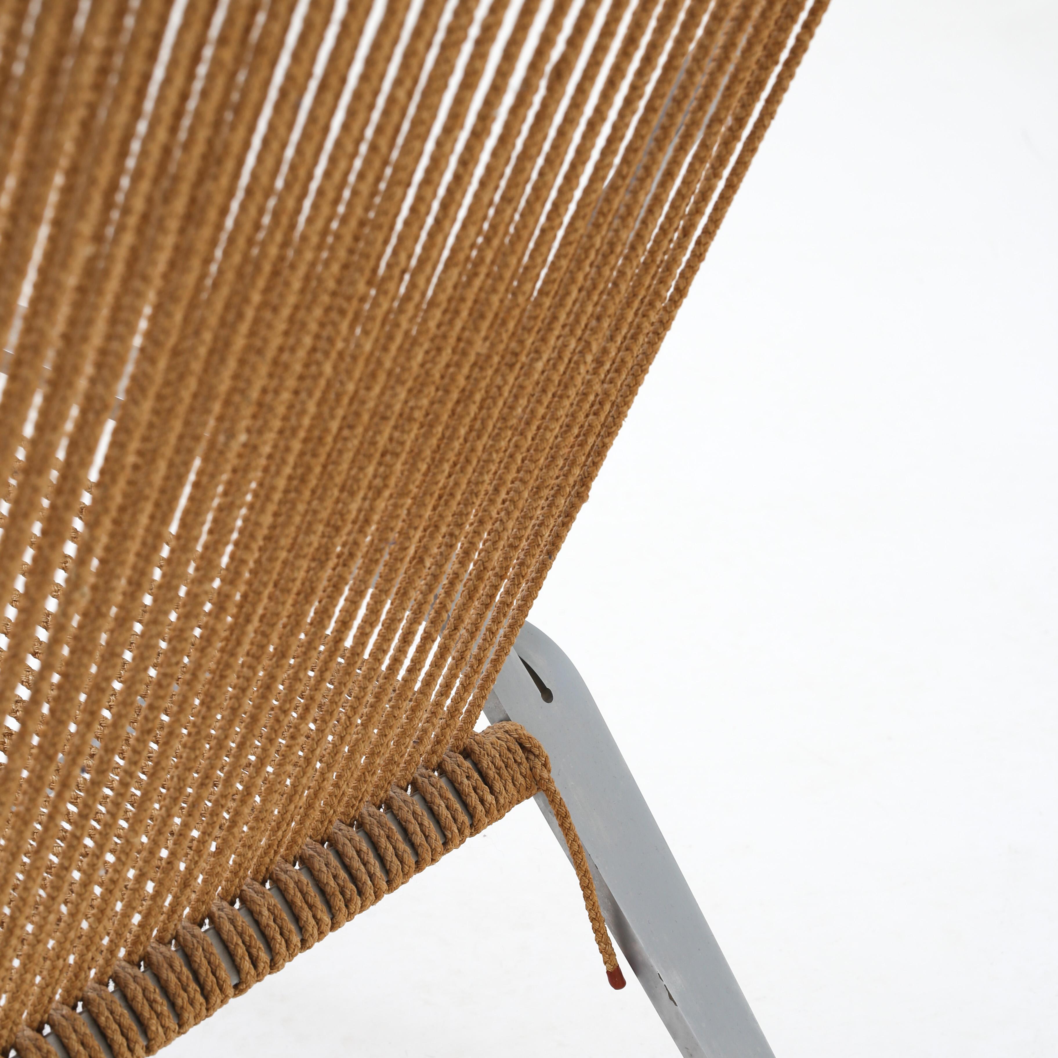 Steel Set of Two PK 25 Chairs by Poul Kjærholm