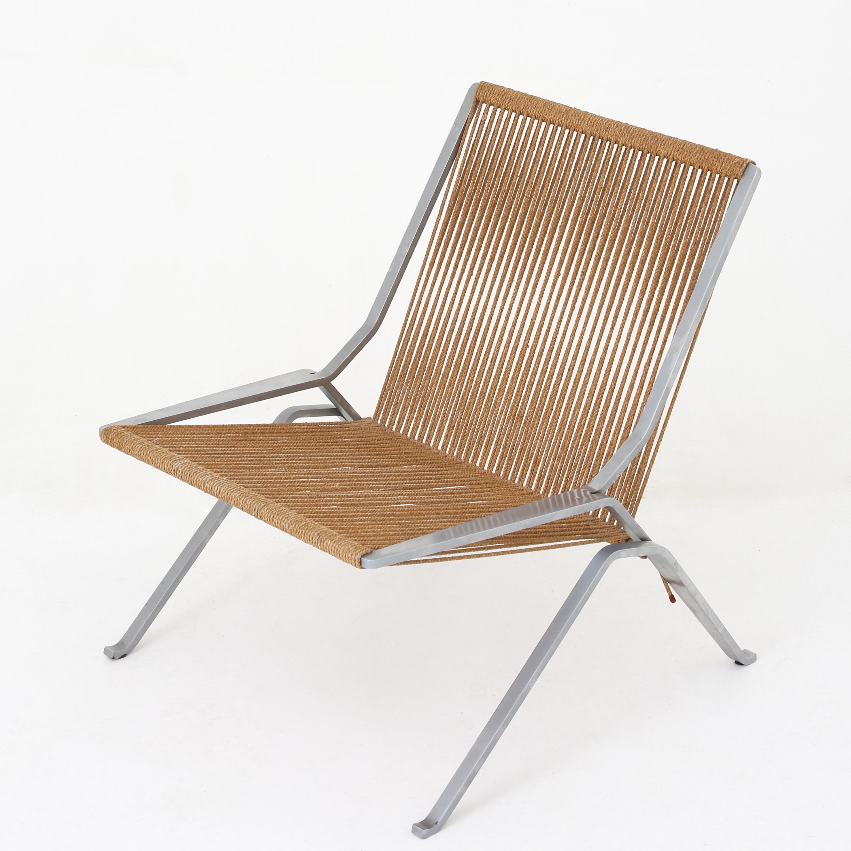 Set of Two PK 25 Chairs by Poul Kjærholm 1