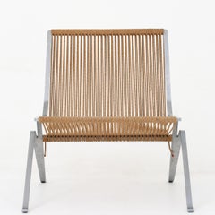 Set of Two PK 25 Chairs by Poul Kjærholm