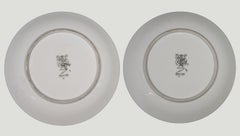 Set of Two Plates "Grandi Maestri" by P. Fornasetti, 1967