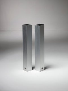 Juego de dos ceniceros de suelo "Ponza" de Bruno Munari para Danese, Italia, años 50