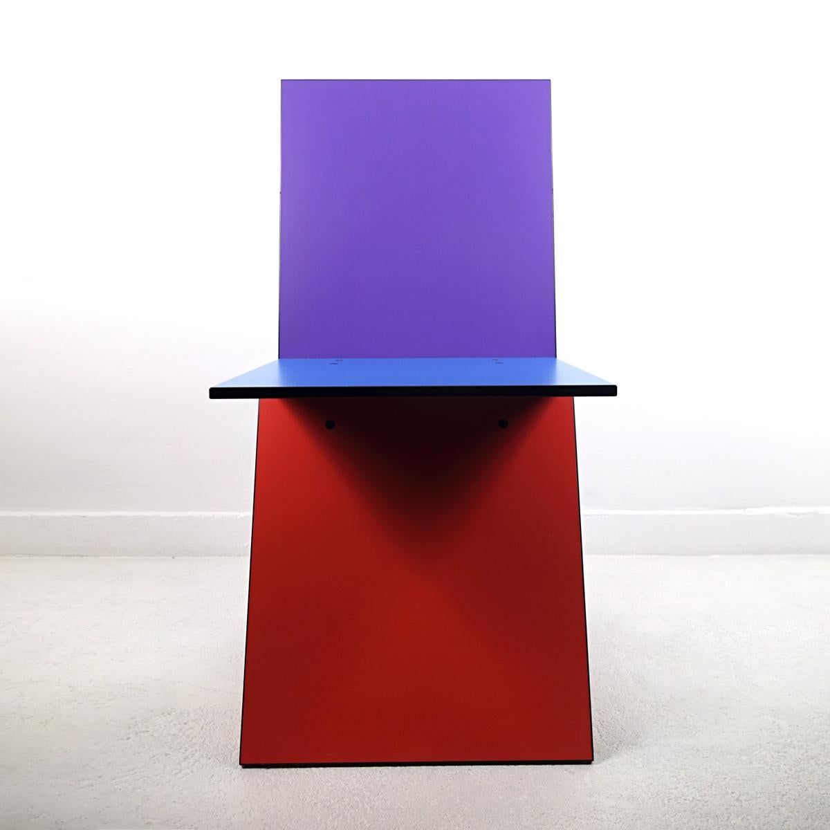 Post-Modern Set of Two Postmodern Vilbert Chairs Designed by Verner Panton for Ikea