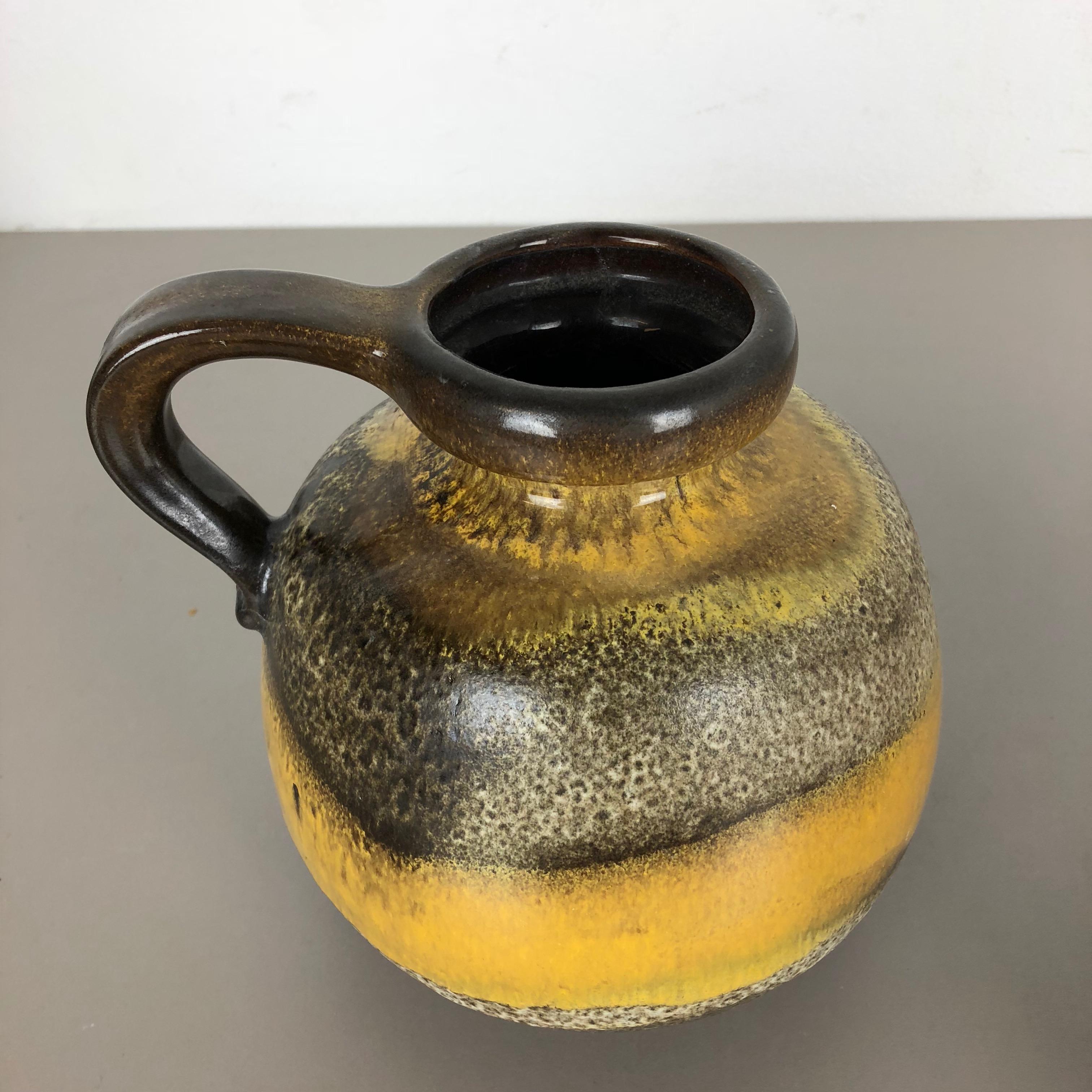 Set di due vasi in ceramica a lava grassa modello 
