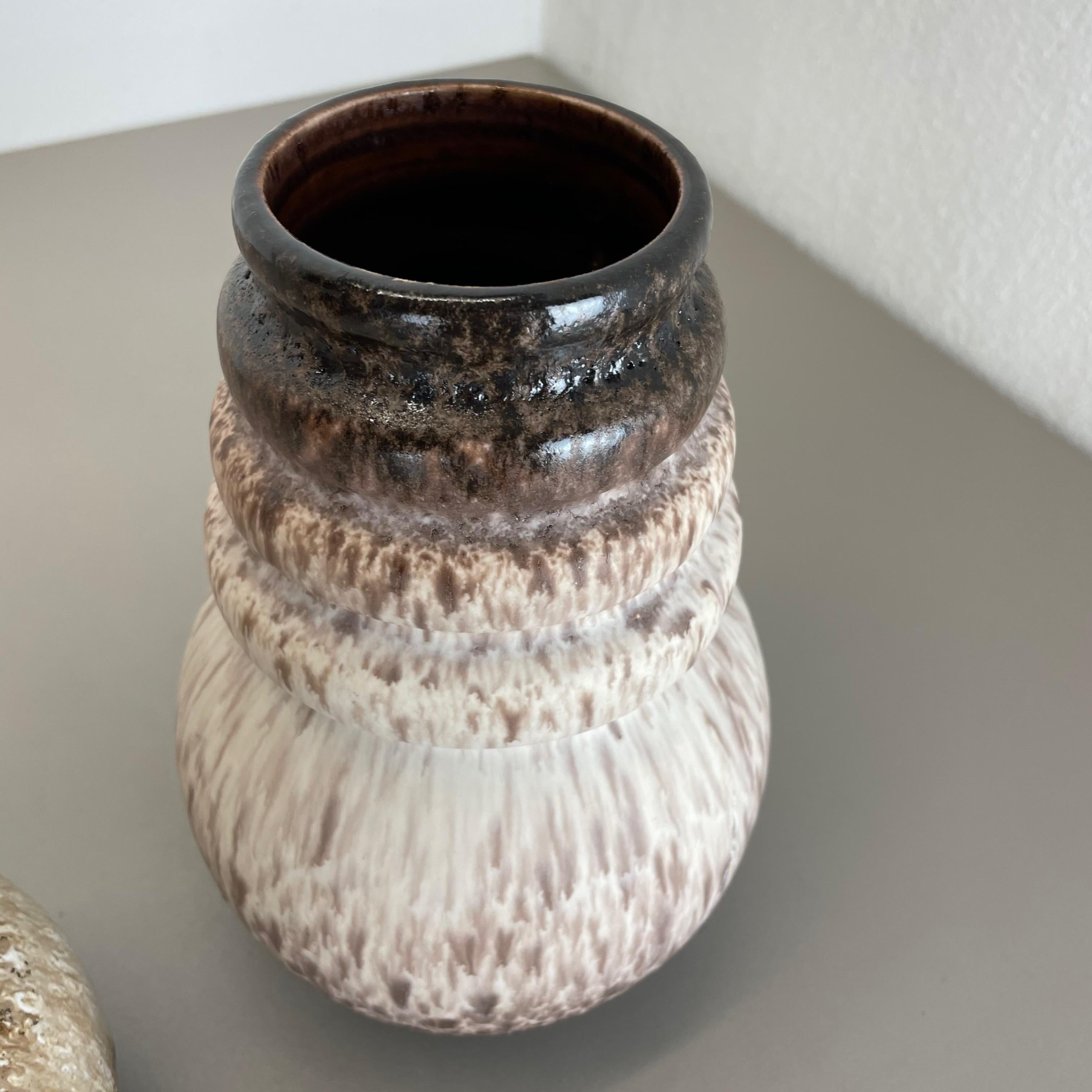 Set di due vasi in ceramica grassa 