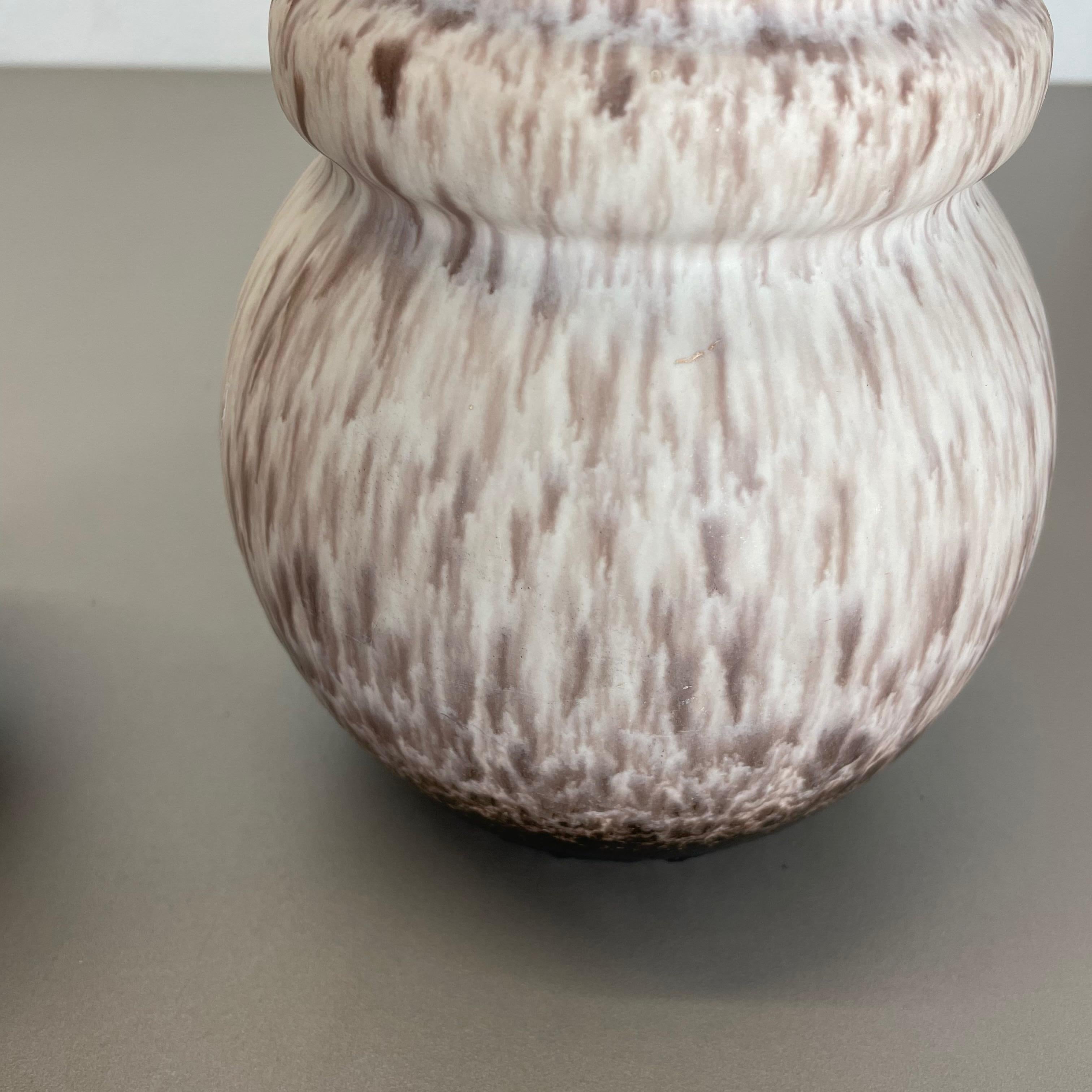 Set di due vasi in ceramica grassa 