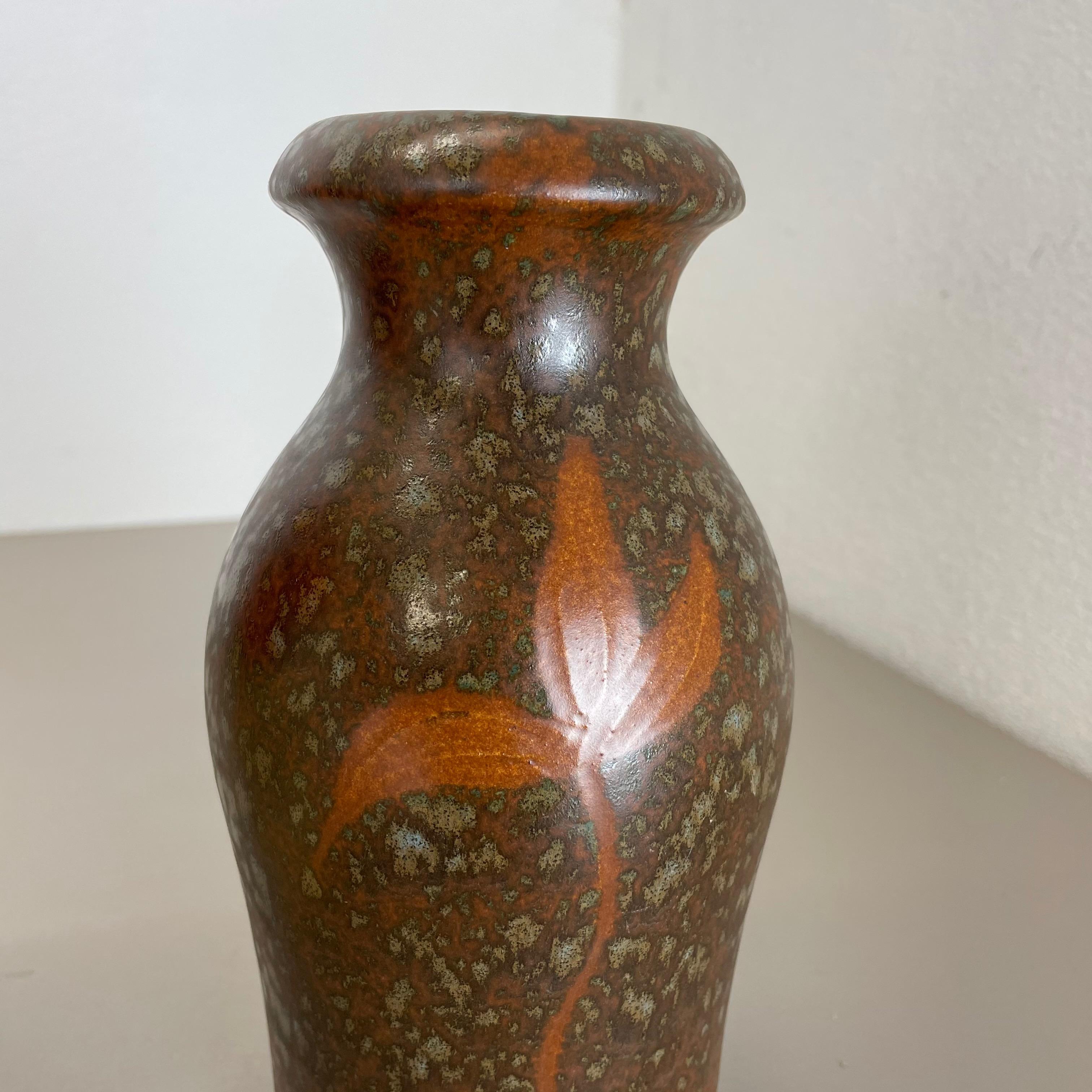 Set von zwei Fat Lava-Vasen aus Keramik „Multi-Color“ von Scheurich, Deutschland, 1970er Jahre im Angebot 7