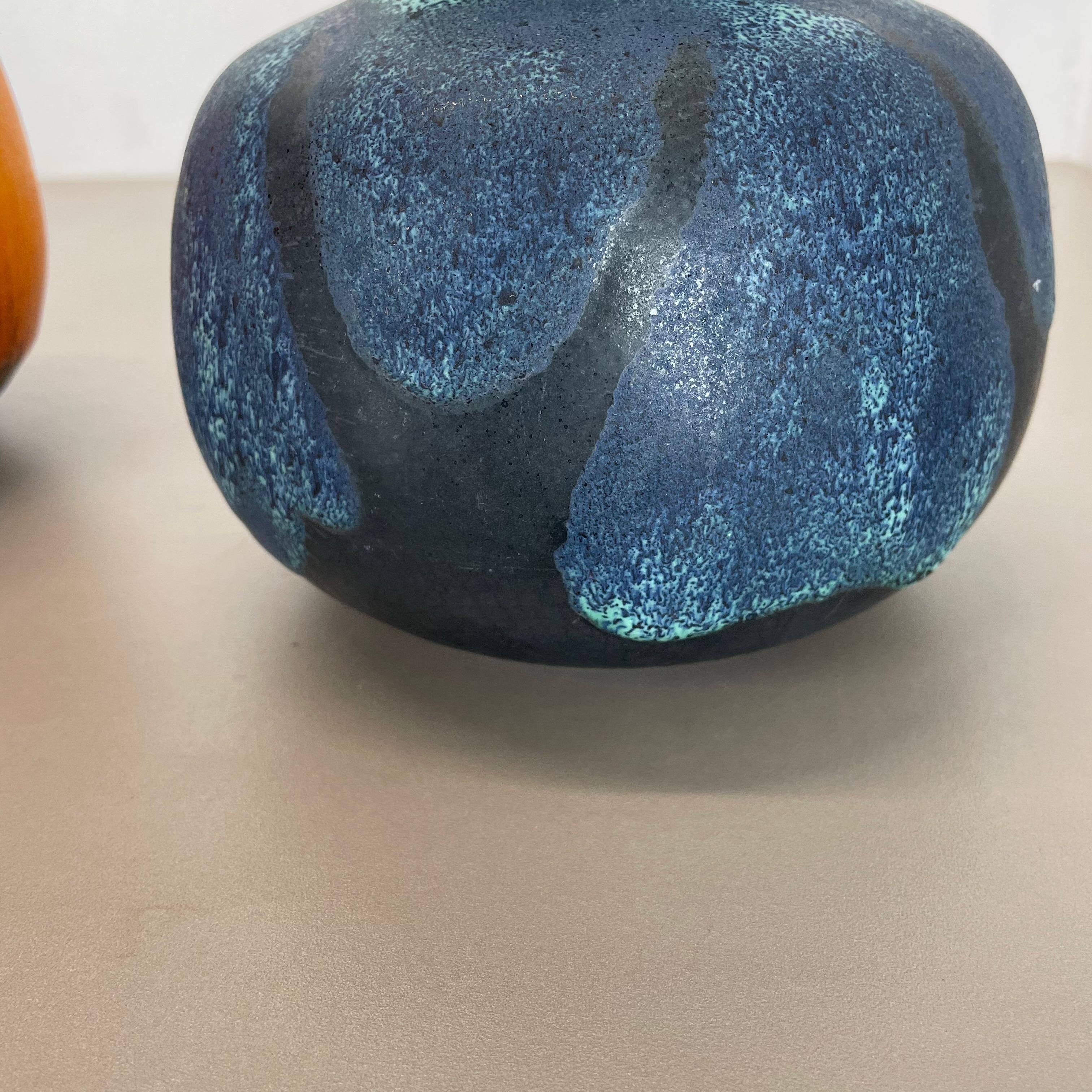 Set di due vasi in ceramica grassa 