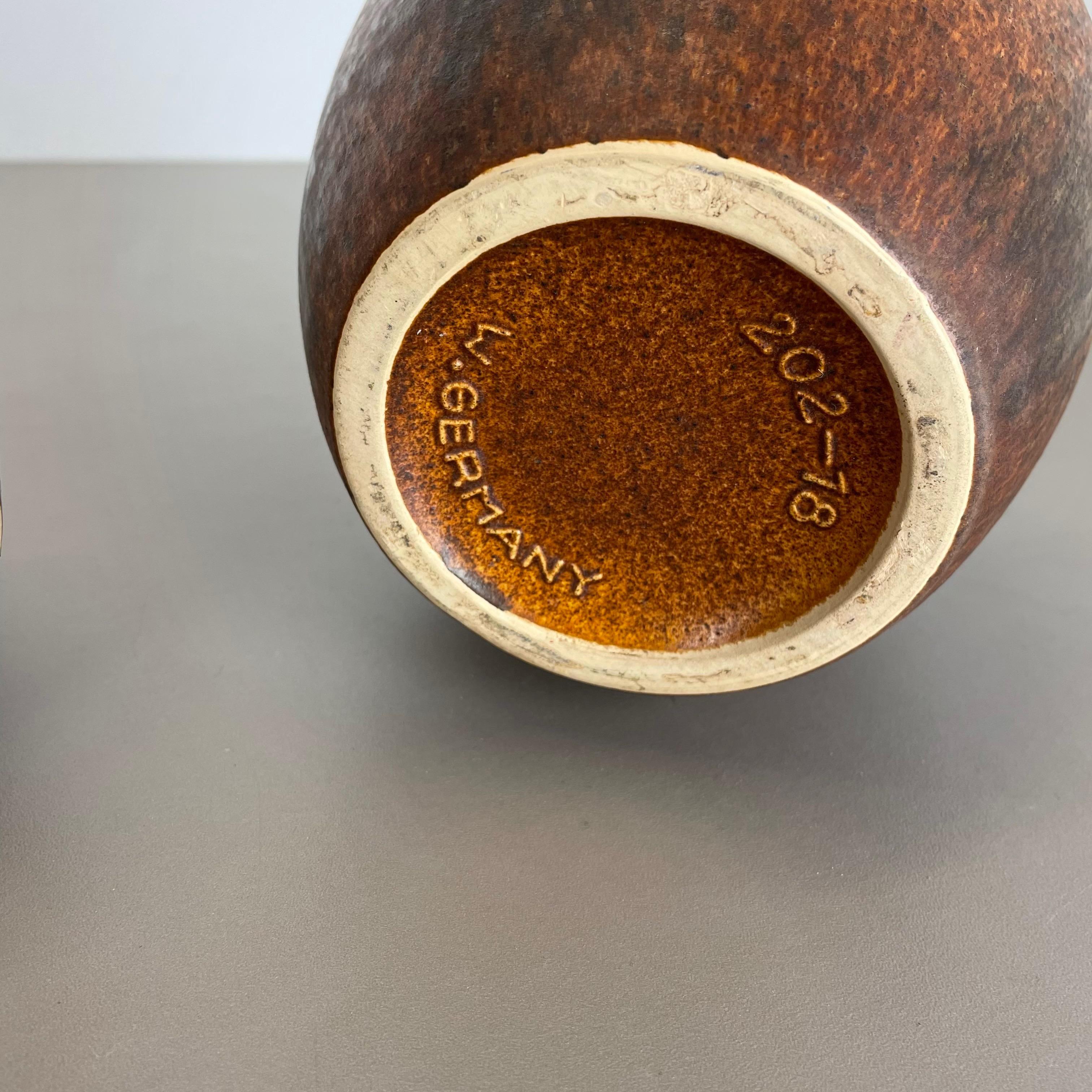 Set di due vasi in ceramica grassa 