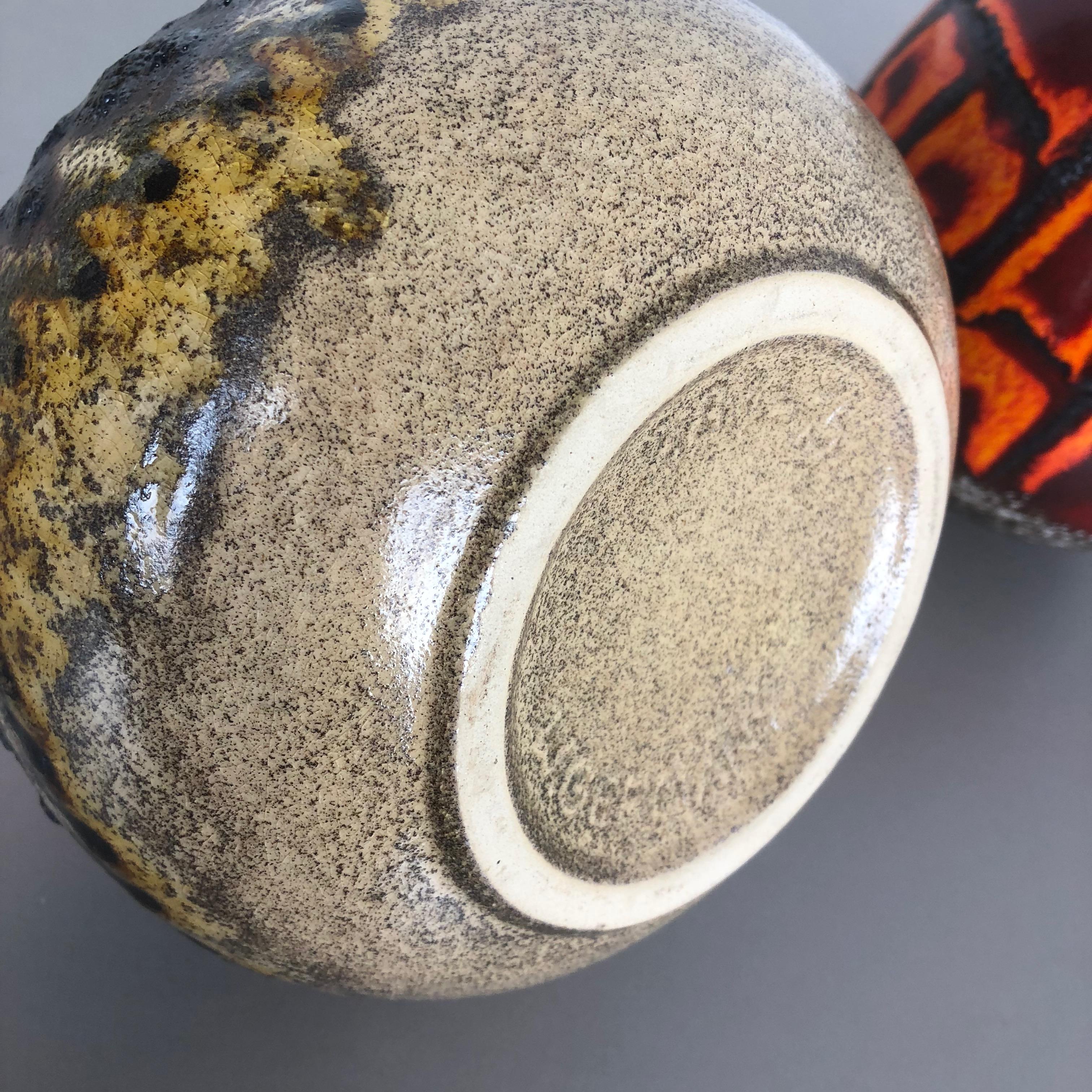 Set di due vasi in ceramica grassa 