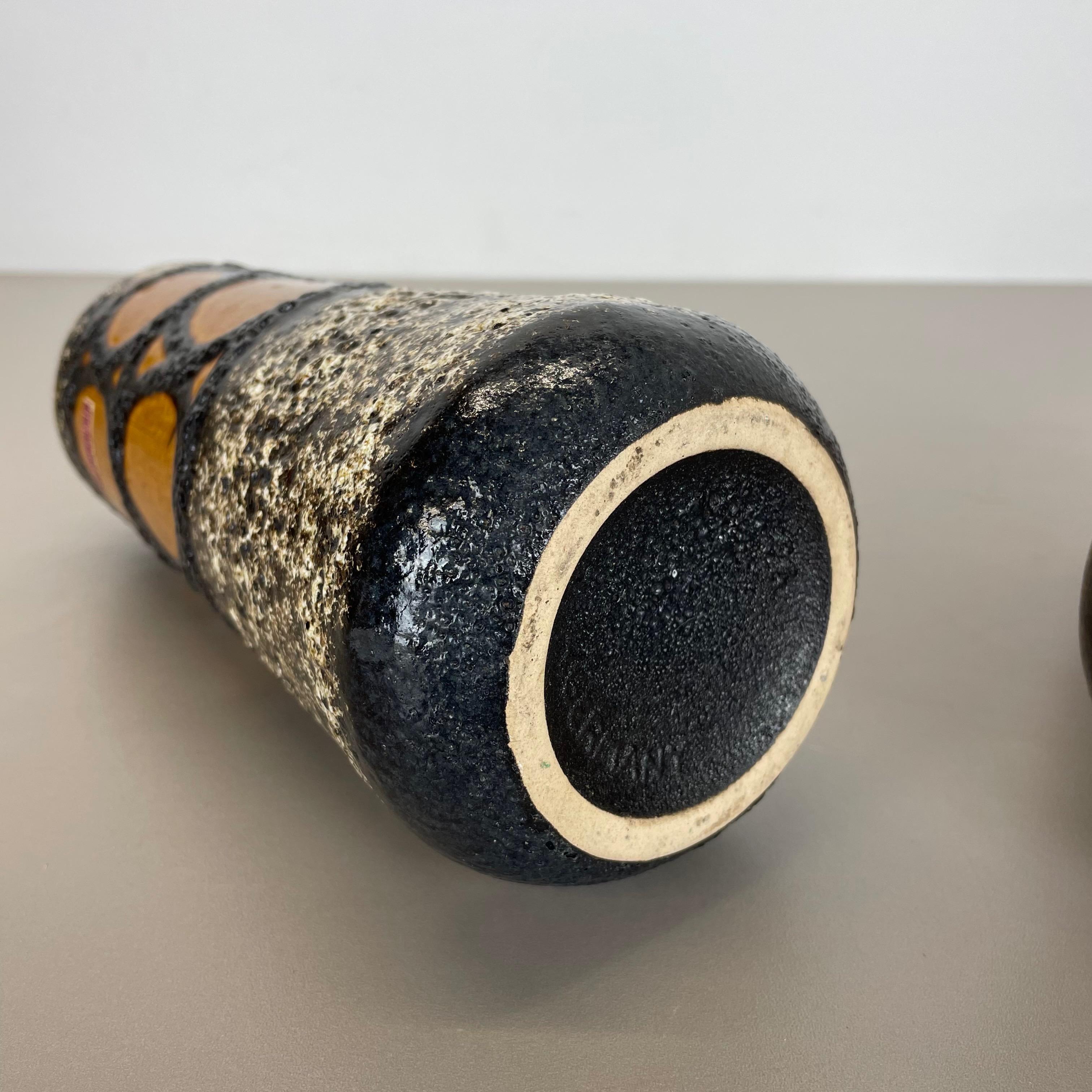 Set di due vasi in ceramica grassa 