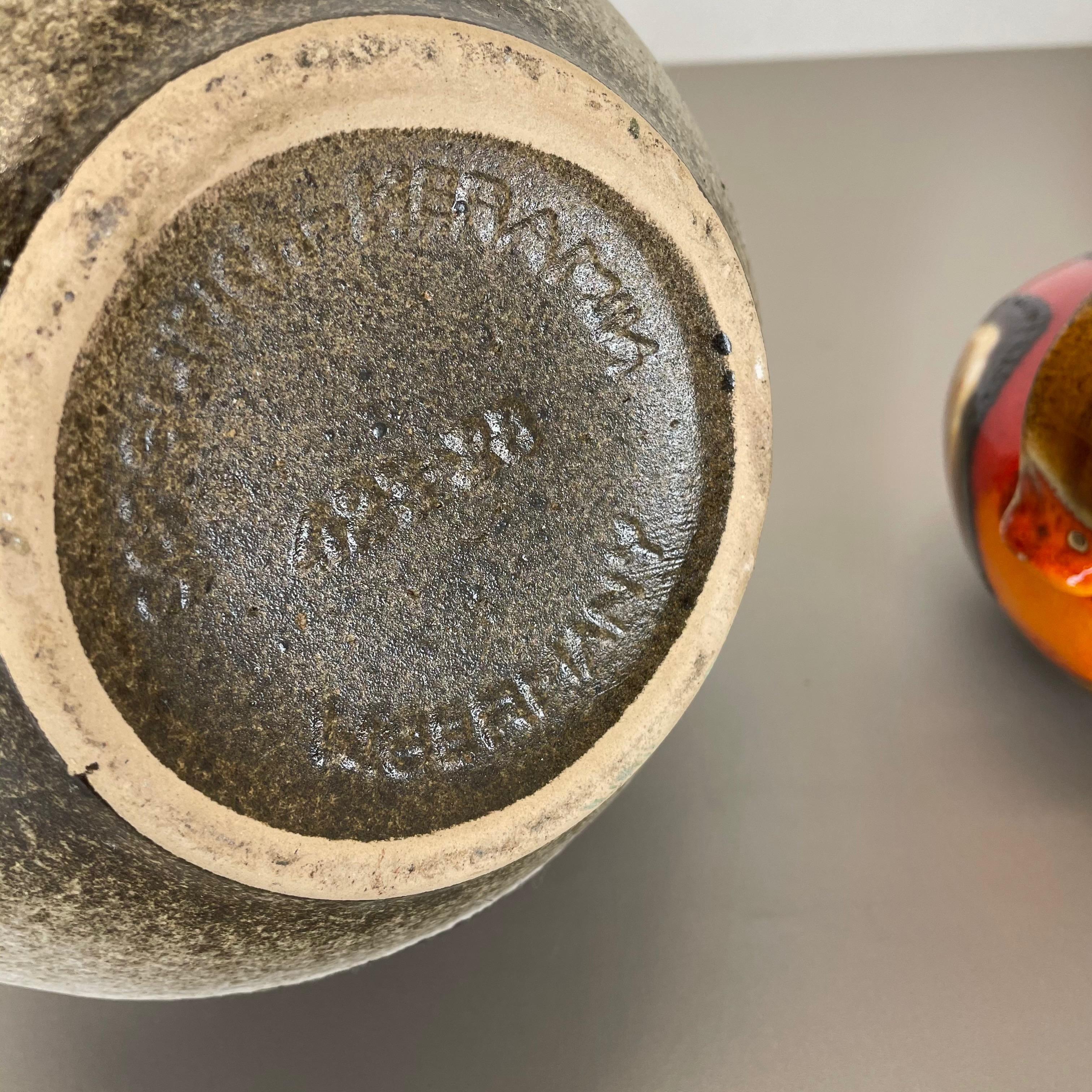 Set di due vasi in ceramica grassa 