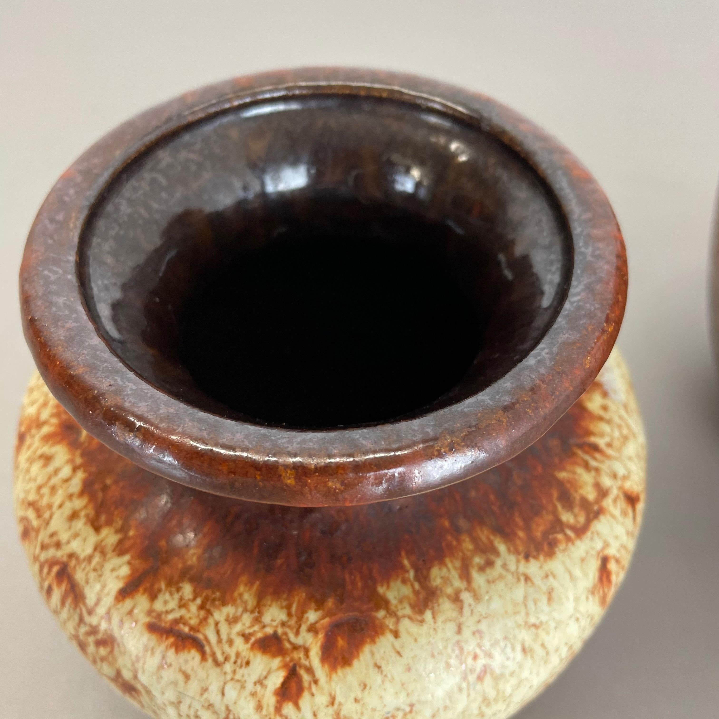 Ceramica Set di due vasi in ceramica grassa 