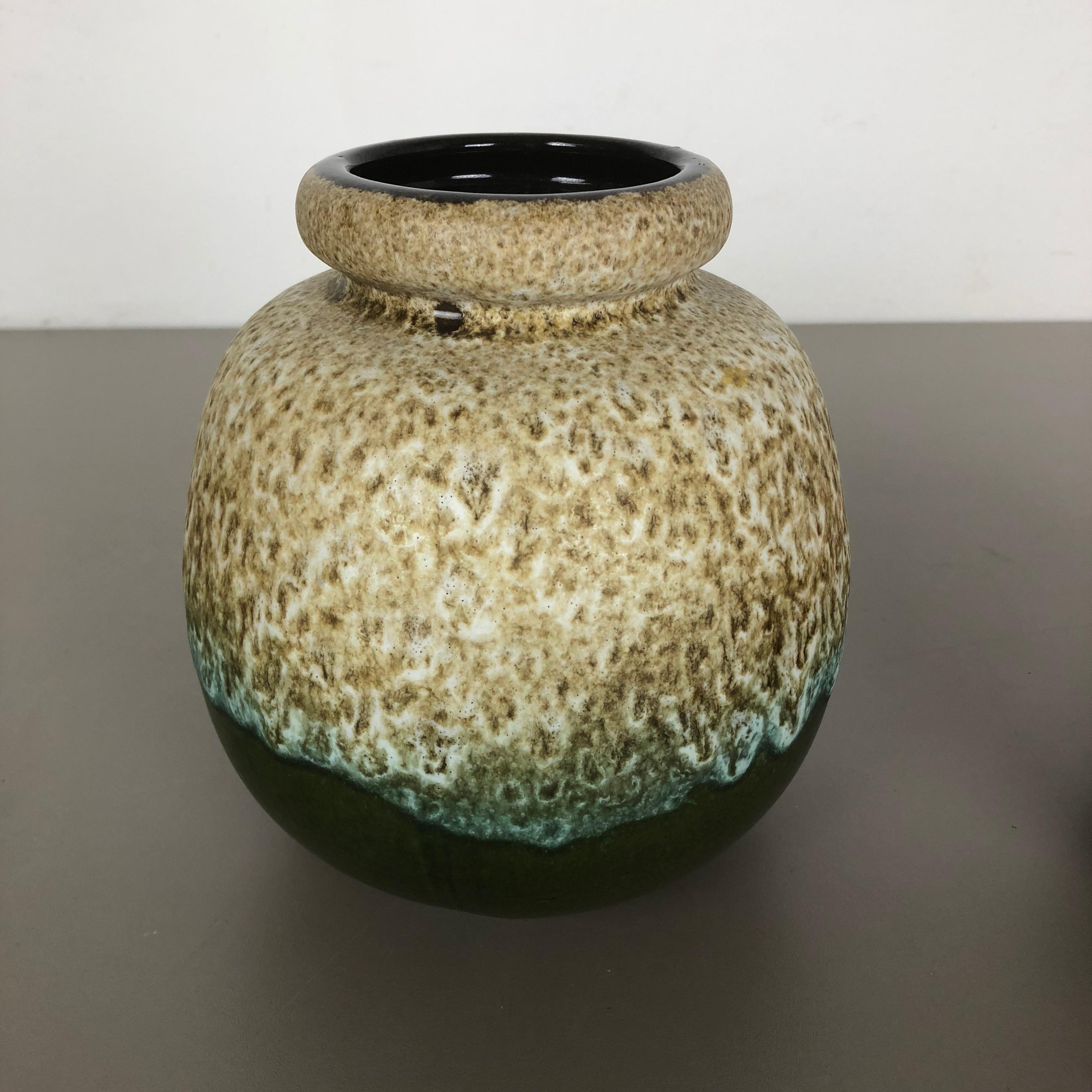 Set di due vasi in ceramica grassa 