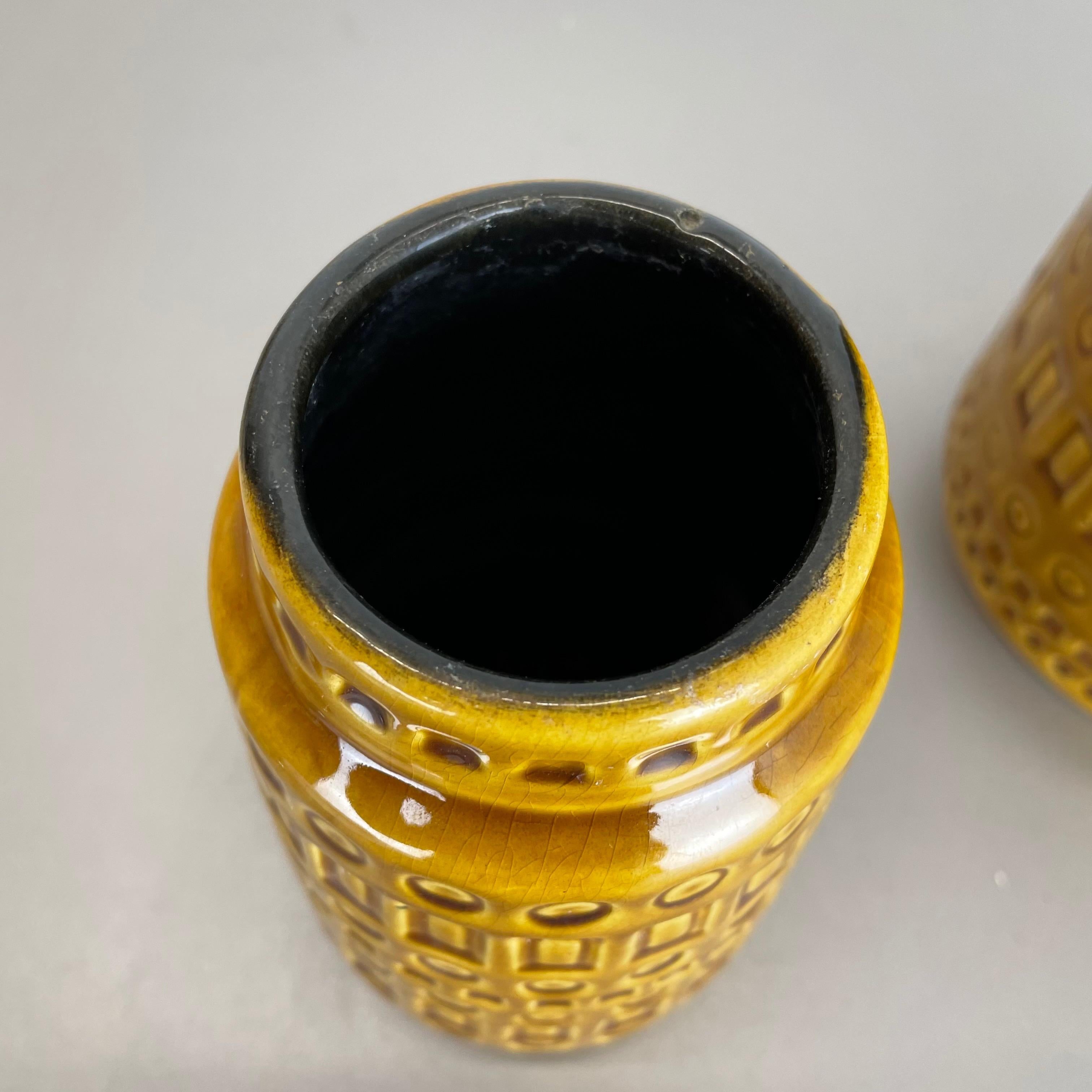 Set di due vasi in ceramica grassa 