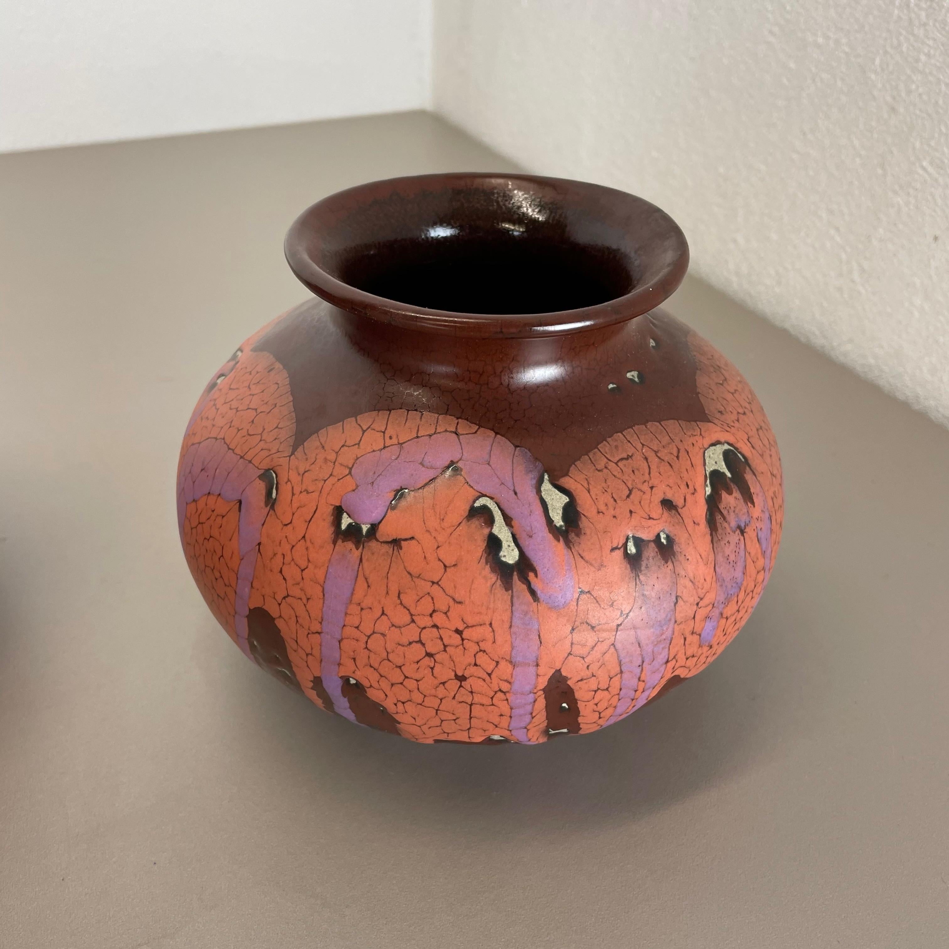 Satz von zwei Keramikvasen Objects von Steuler Keramik, Deutschland, 1970er Jahre im Angebot 8