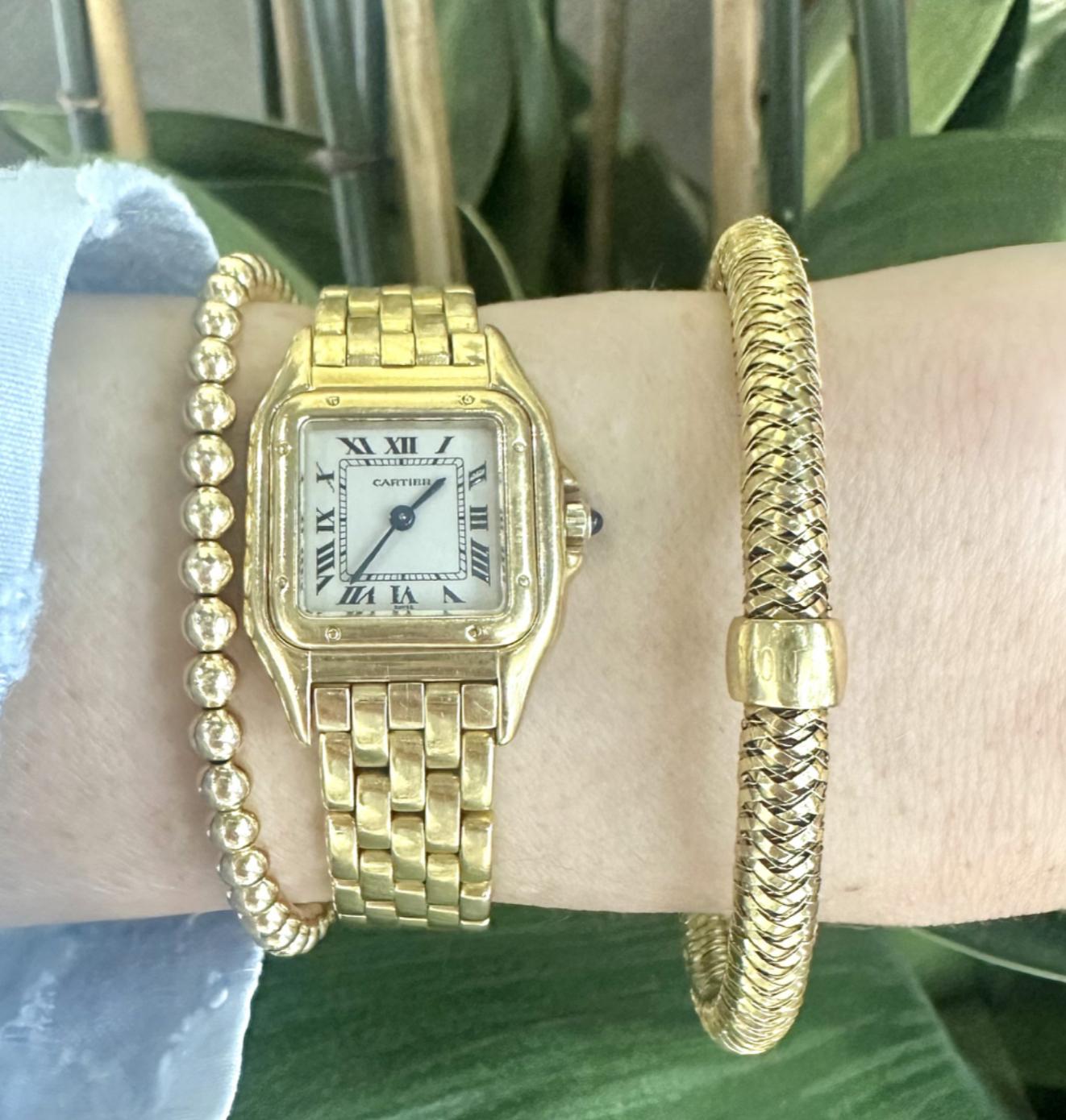 Set of Two Primavera Bracelets in 18k Yellow Gold and 18k White Gold 1