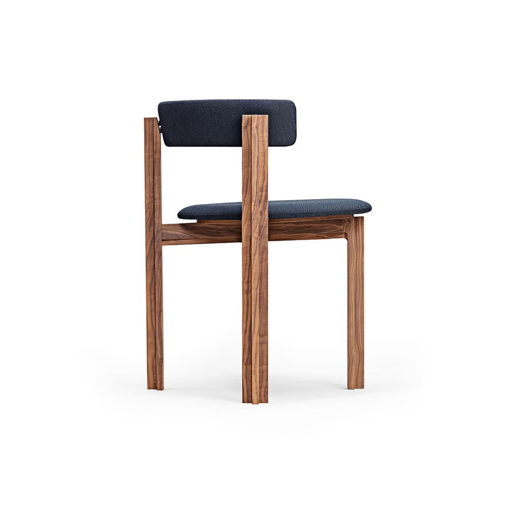 Contemporary Set of Two Principal Dining Wood Chairs Designed by Bodil Kjær for Karakter For Sale