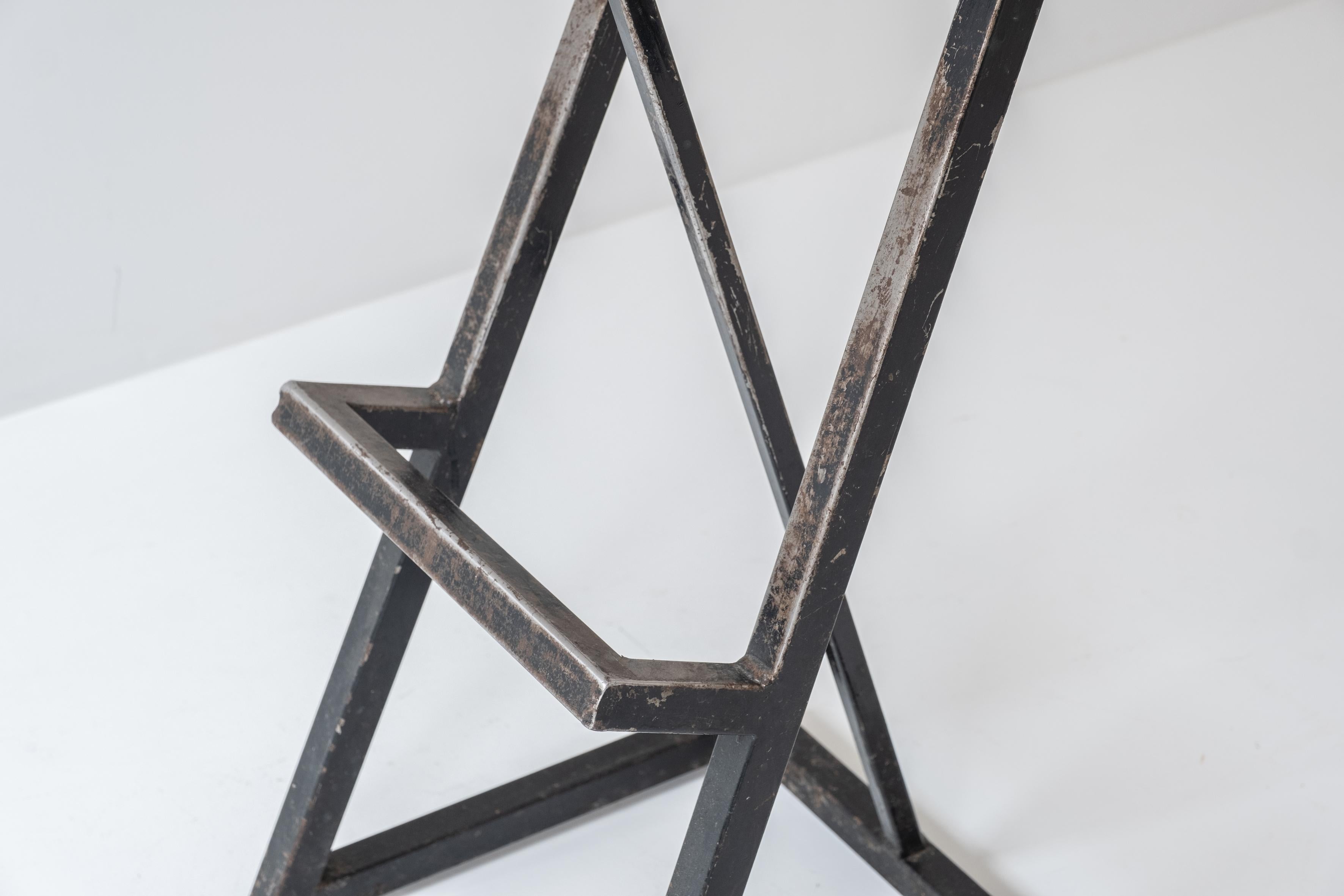 Ensemble de deux tabourets de bar prototypes des années 1950. en vente 3