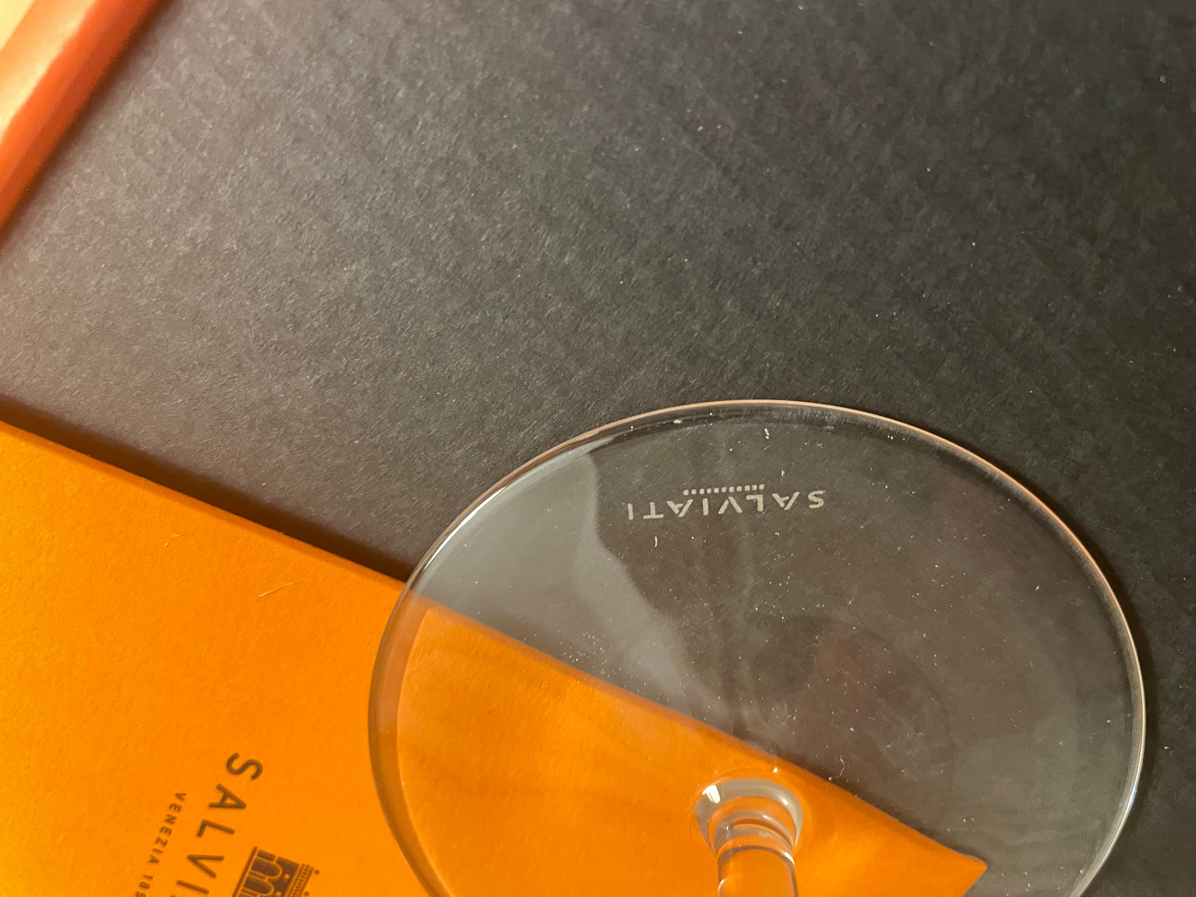 Juego de dos vasos con pie 