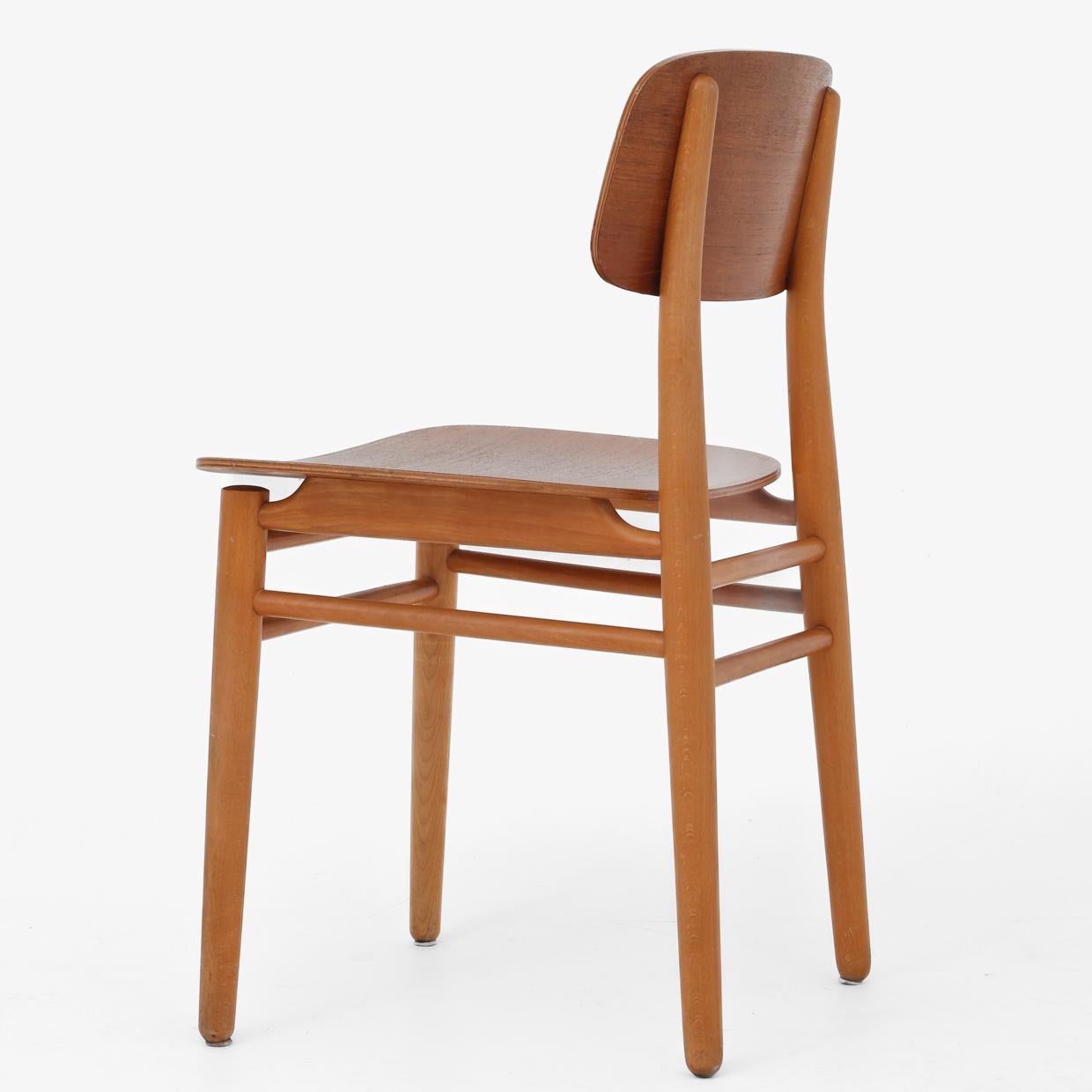 Danish Set of Two Rare Chairs by Hans J. Wegner
