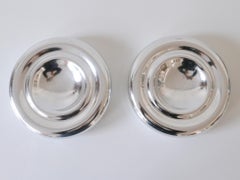 Set of Two Rare Mid-Century Modern Alu Bowls by Ingo Maurer for Design M 1970s