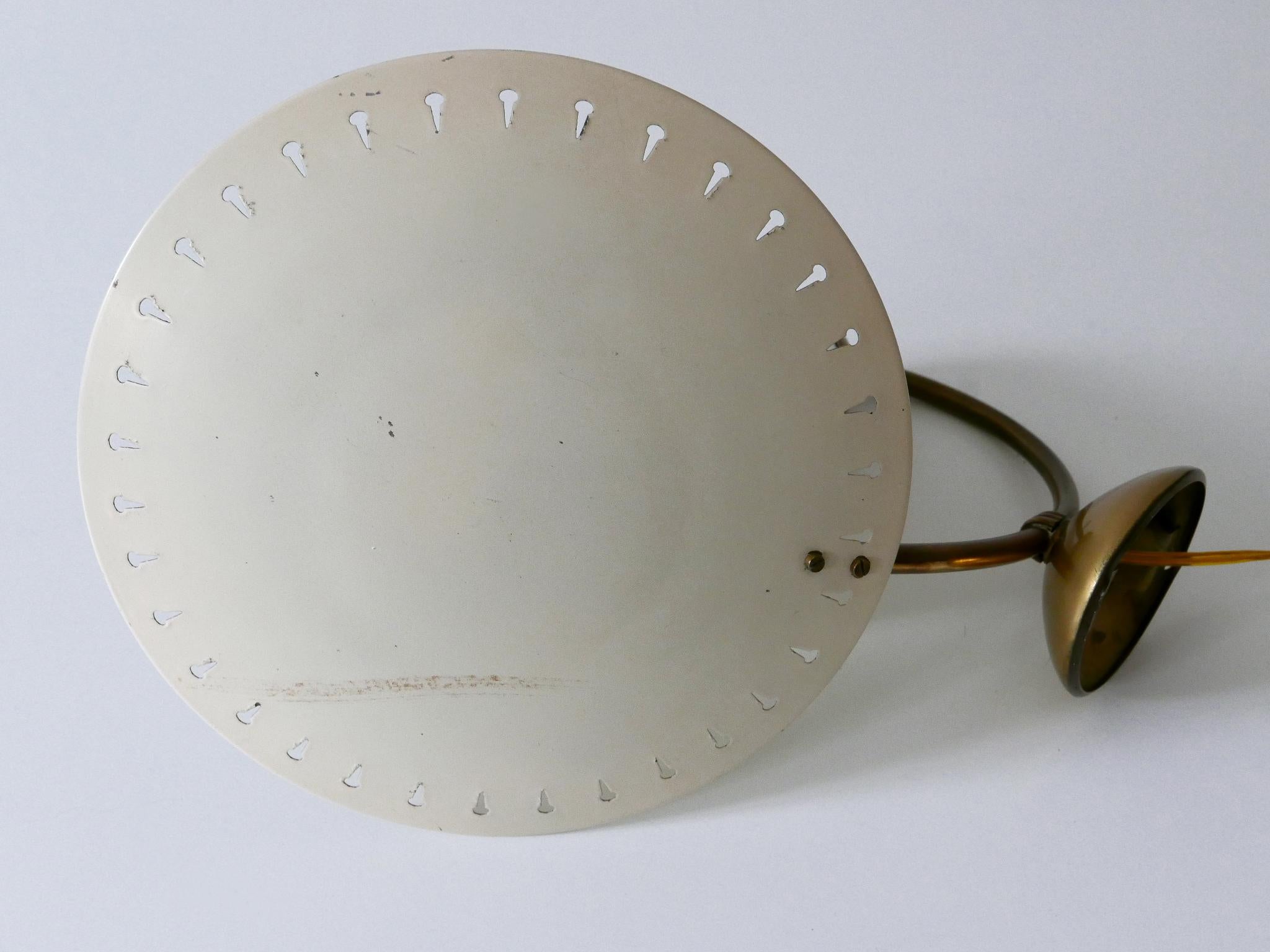 Set of Two Rare Mid-Century Modern Sputnik Sconces or Wall Lights Germany 1950s For Sale 13