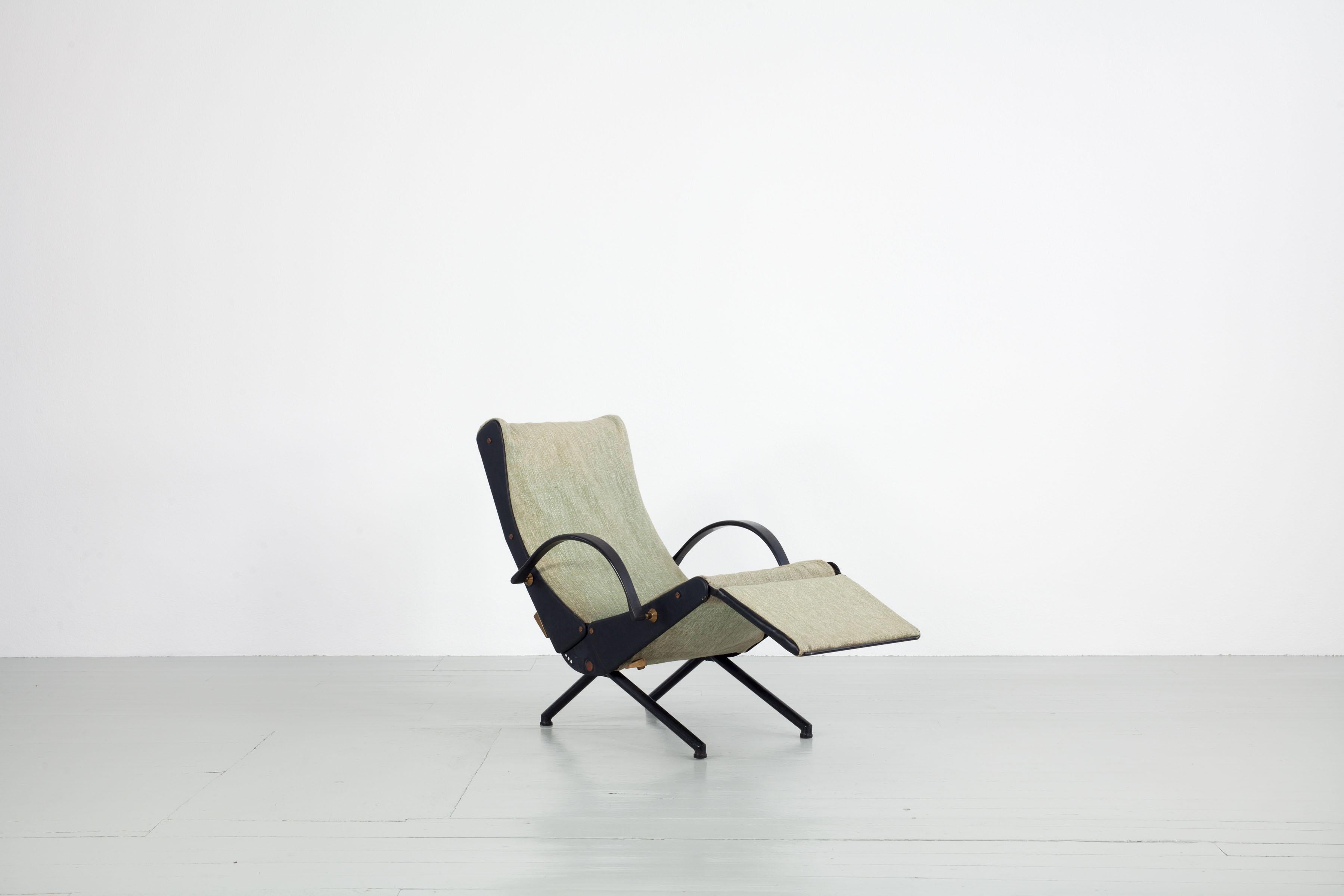 Mid-Century Modern Ensemble de deux chaises inclinables Osvaldo Borsani en vente