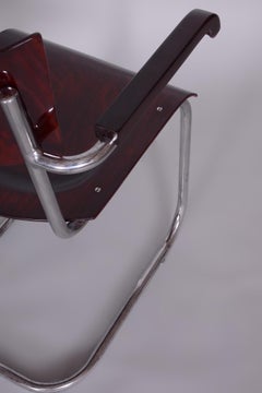 Set di due poltrone in faggio restaurate di Mart Stam, Robert Slezak, Cechia, anni '30