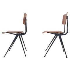 Set of two "Result" dining chairs by Friso Kramer for Ahrend, The Netherlands 