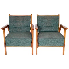 Set of Two Retro Armchairs, 1950s