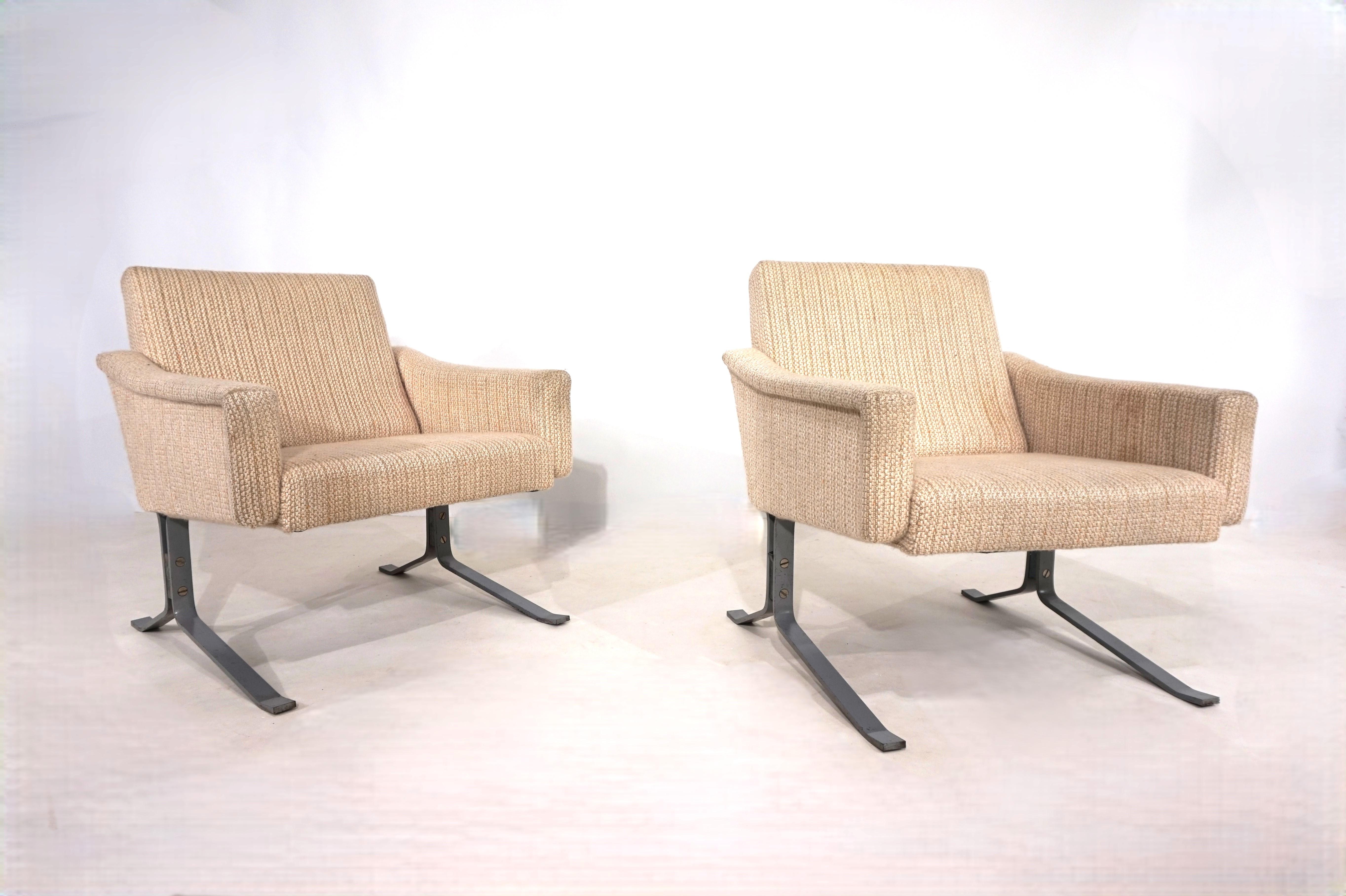 Set of two Röhl cantilever lounge chairs, 1960 in vendita 8