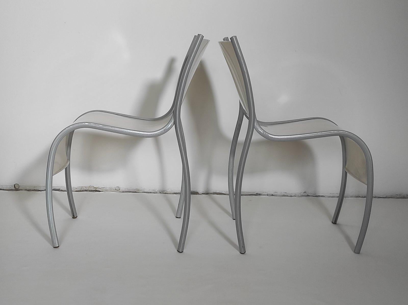 Set aus zwei Ron Arad-Stühlen für Kartell (Moderne der Mitte des Jahrhunderts) im Angebot
