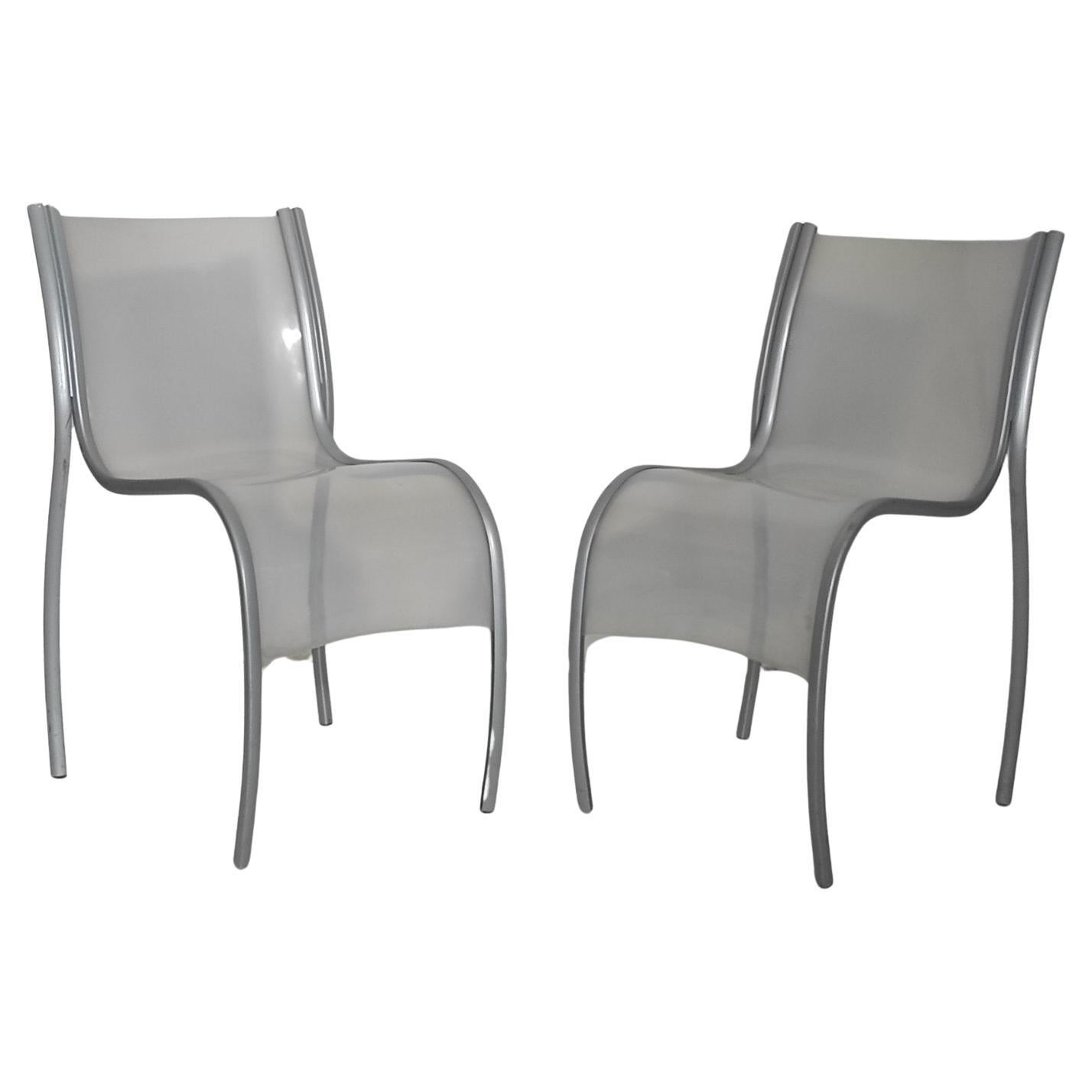 Set aus zwei Ron Arad-Stühlen für Kartell im Angebot