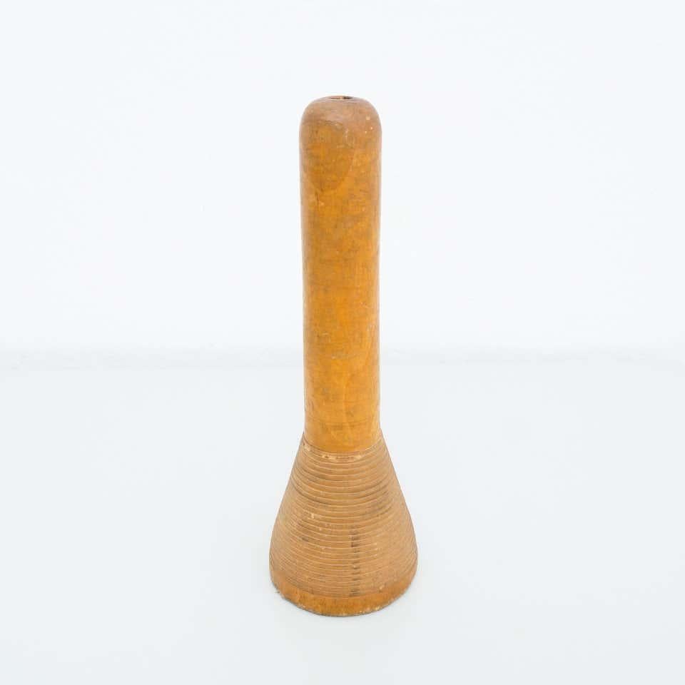 Mid-Century moderno Set di due rocchetti di filo in legno rustico, 1930 circa in vendita