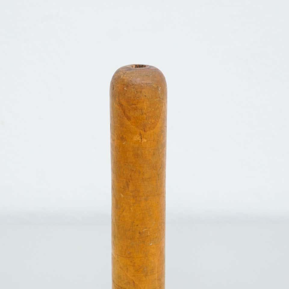 Metà XX secolo Set di due rocchetti di filo in legno rustico, 1930 circa in vendita