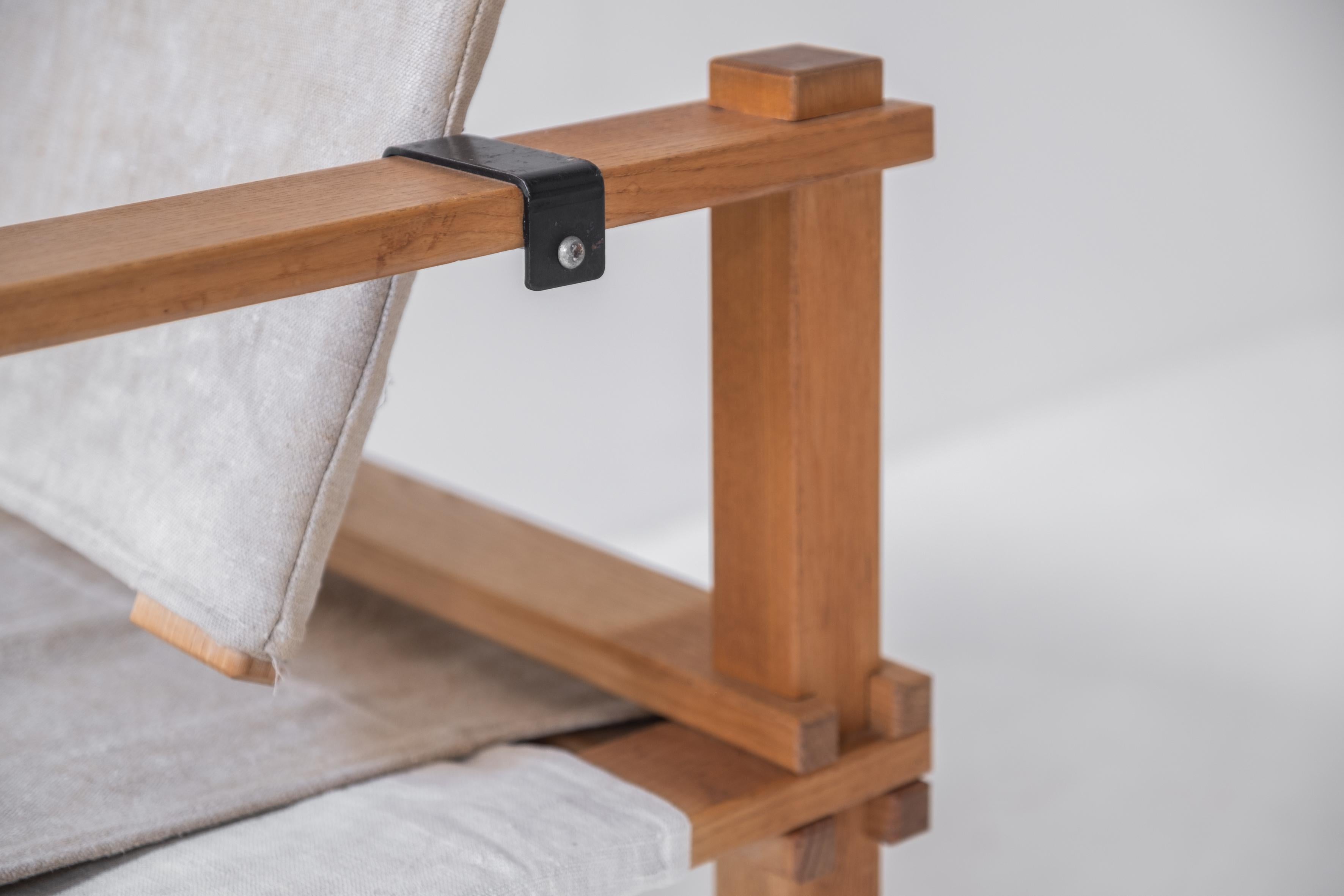 Set of two Safari easy chairs by Gerd Lange for Bofinger, Germany 1960s. 4