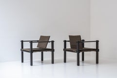 Set of Two Safari Easy Chairs by Gerd Lange for Bofinger, Germany, 1960s
