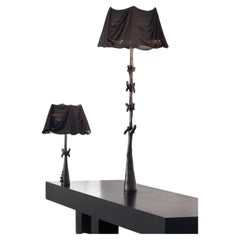 Set of Two Salvador Dali Limited Edition Sculpture Lamp Drawers and Muletas
