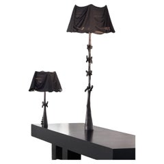 Set of Two Salvador Dali Limited Edition Sculpture Lamp Drawers and Muletas 