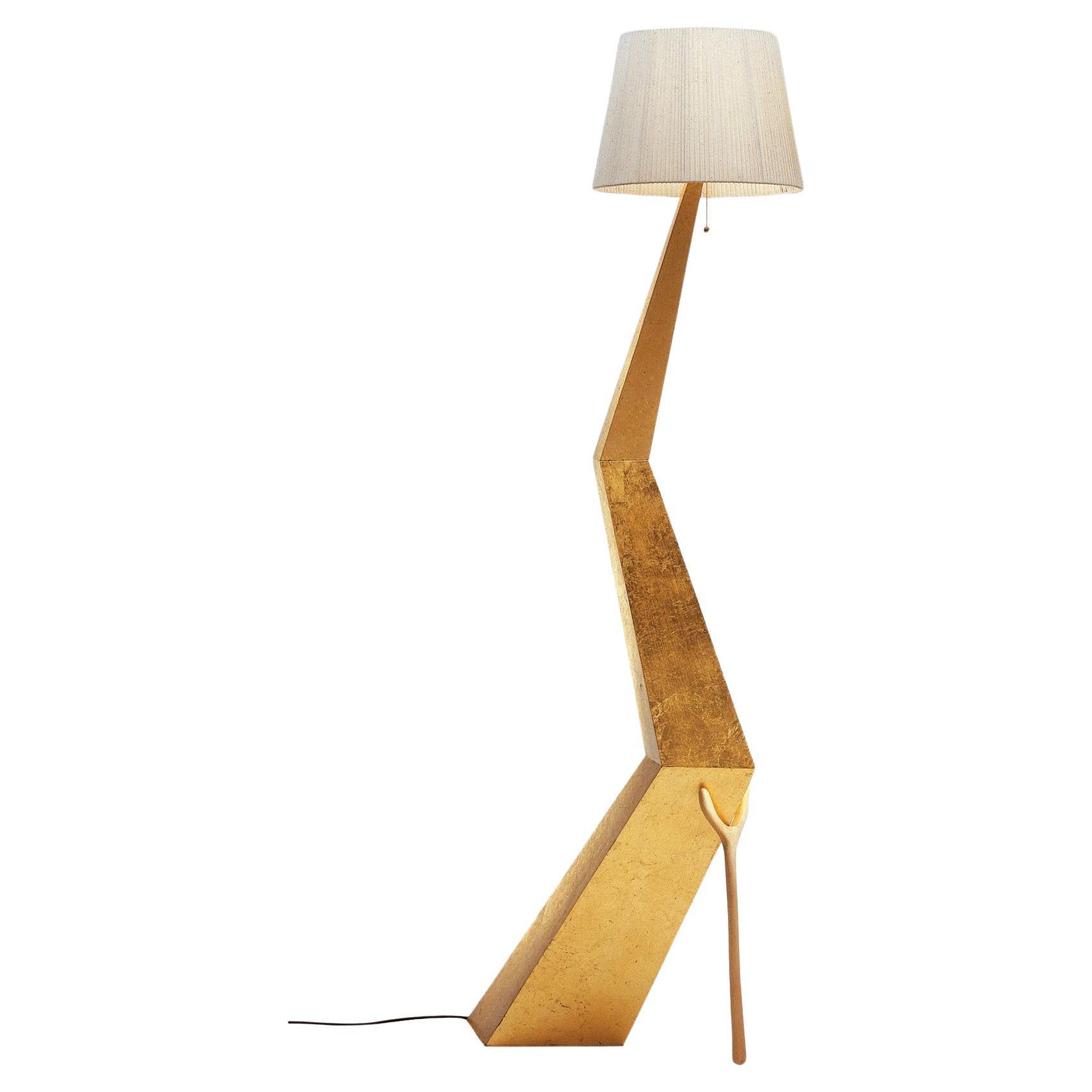 Satz von zwei Braceli-Lampen, entworfen von Salvador Dali, hergestellt von BD furniture in Barcelona.

Bracelli
Paneelstruktur mit versilberter Polyesterlackierung (Feines Blattgold) überzogen.
Lampenschirm aus elfenbeinfarbener Baumwolle und