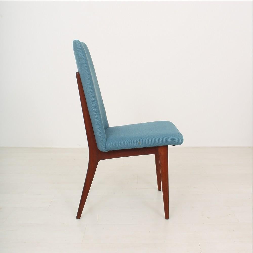 Set of Two Scandinavian 1960s Teak Chairs In Good Condition For Sale In Freiburg, DE
