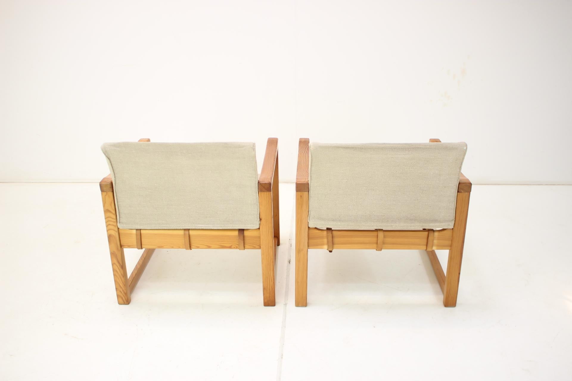  Scandinavian Safari Armchair by Karin Mobring, 1980s  For Sale 3