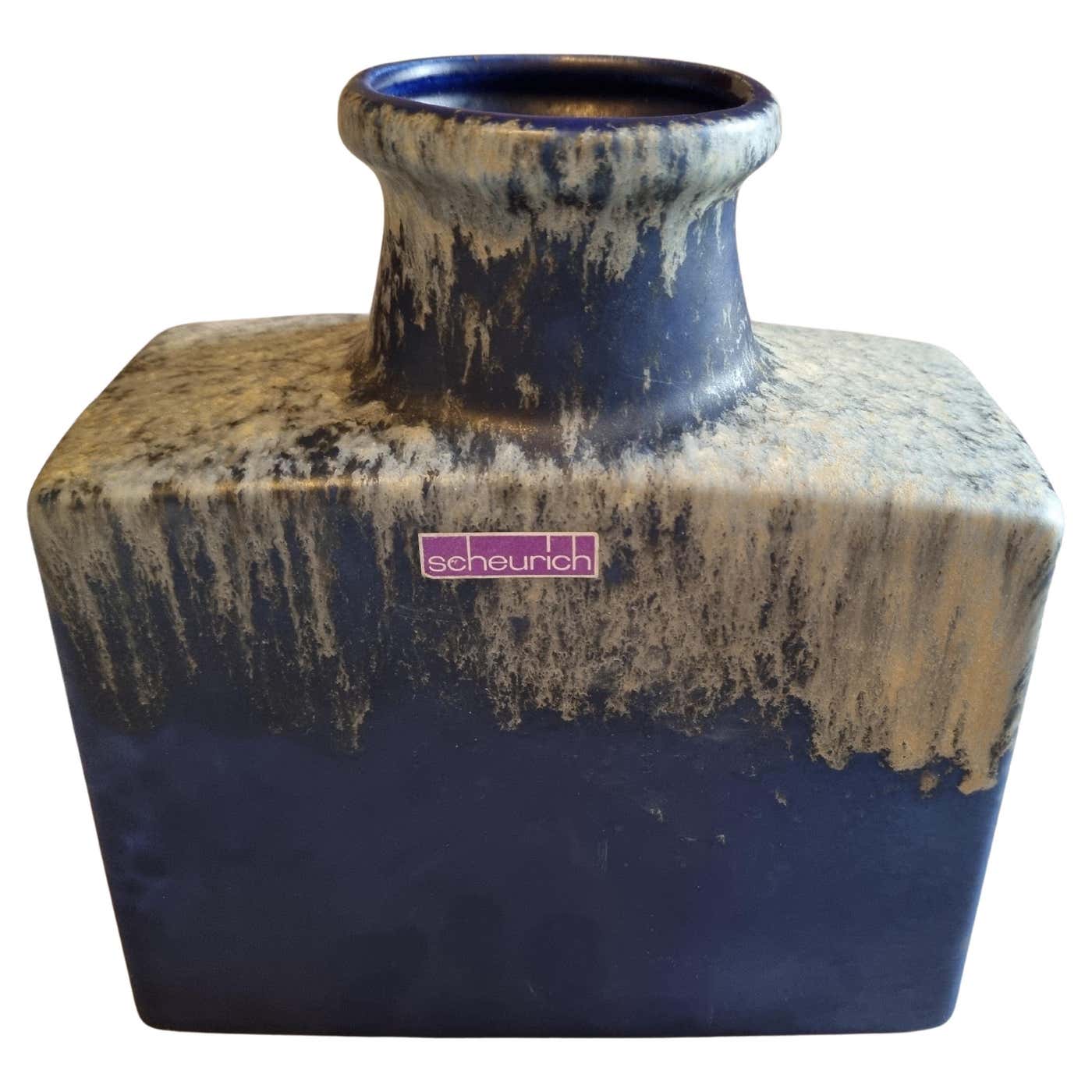 Vase Scheurich Vintage de Keramik W. Germany, 1960s en vente sur Vase Scheurich Vintage de Keramik W. Germany, 1960s en vente sur