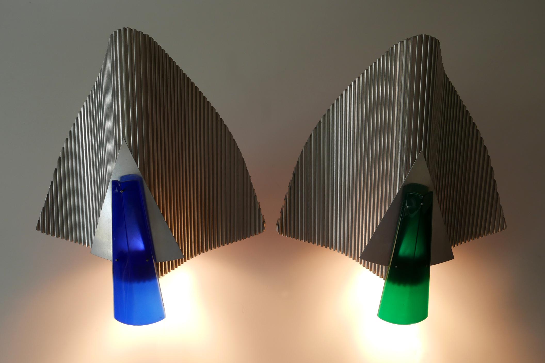 Set of Two Sconces or Wall Lamps Trybeca by Ingo Maurer for Design M Germany 8